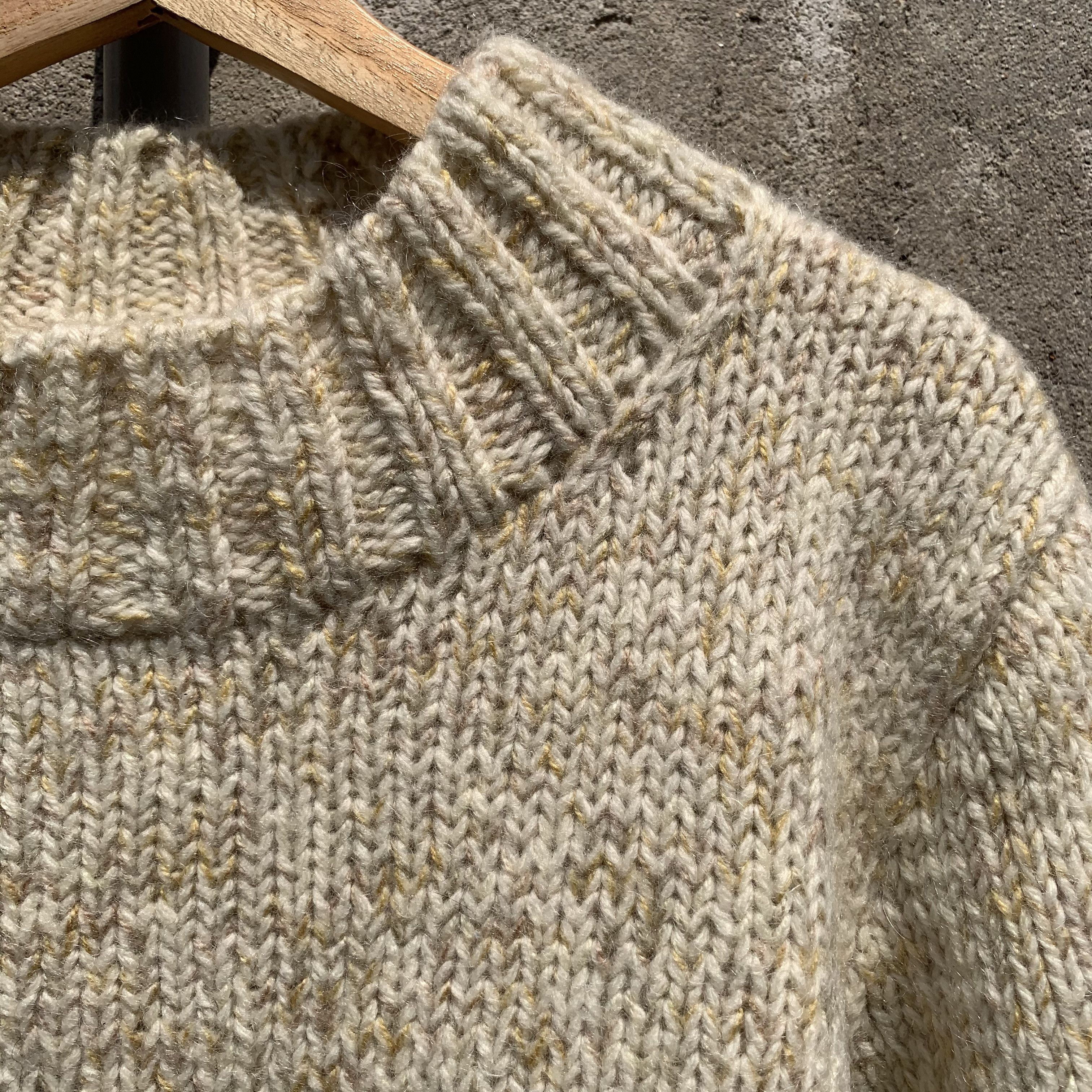 Homespun Knitwear MOHAIR Baggy Knit Jumper Japanese Vintage Pullover Sweater Size US S / EU 44-46 / 1 - 4 Thumbnail
