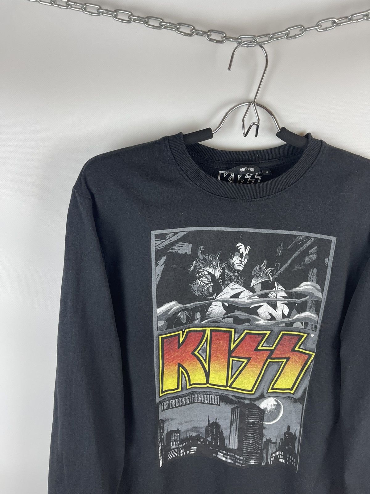Band Tees Only & Sons Kiss 2017 sweatshirt band rock big logo Size US M / EU 48-50 / 2 - 2 Thumbnail
