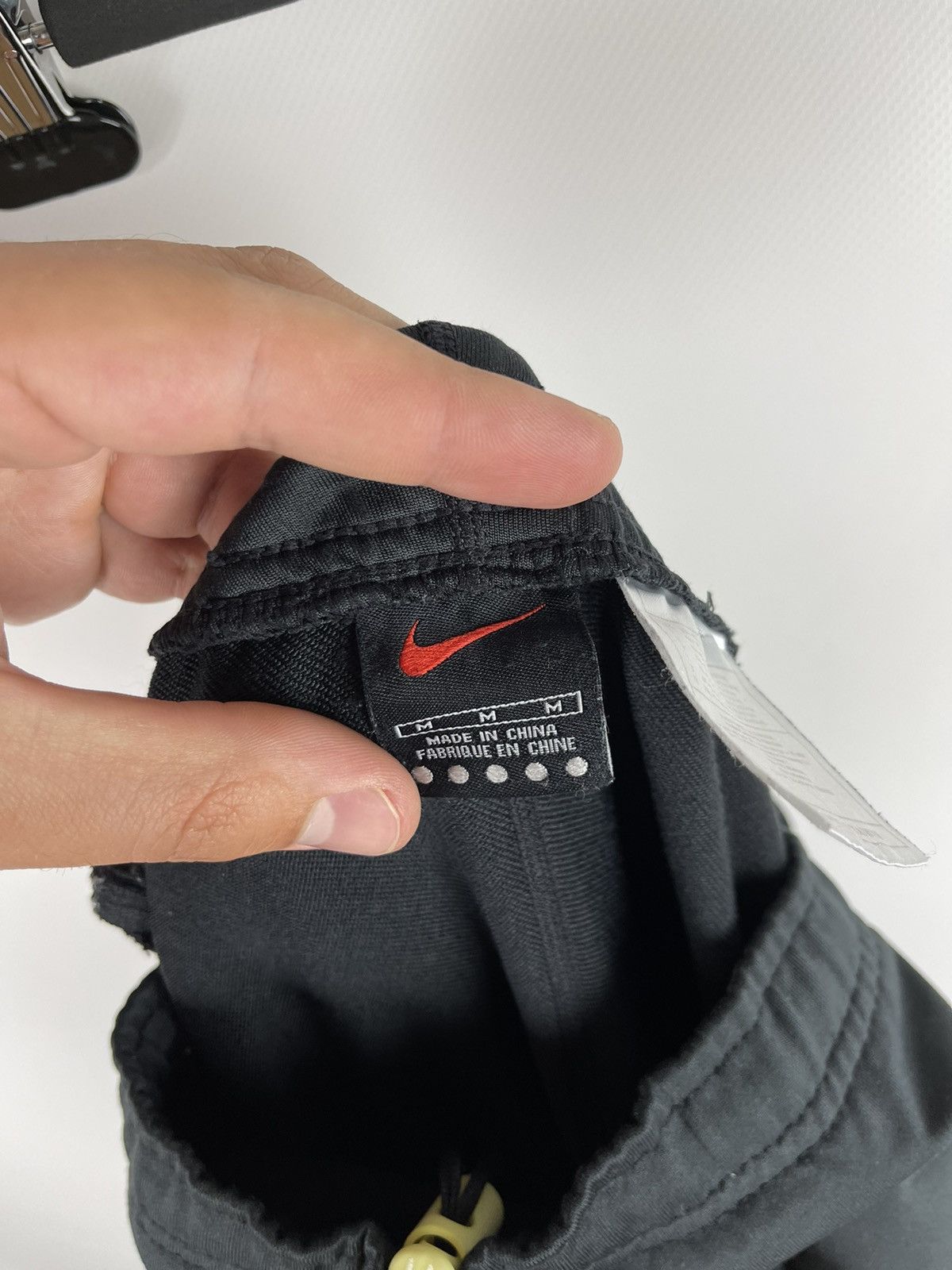 Nike Nike vintage 90s training swoosh logo track pants Size US 29 - 8 Thumbnail