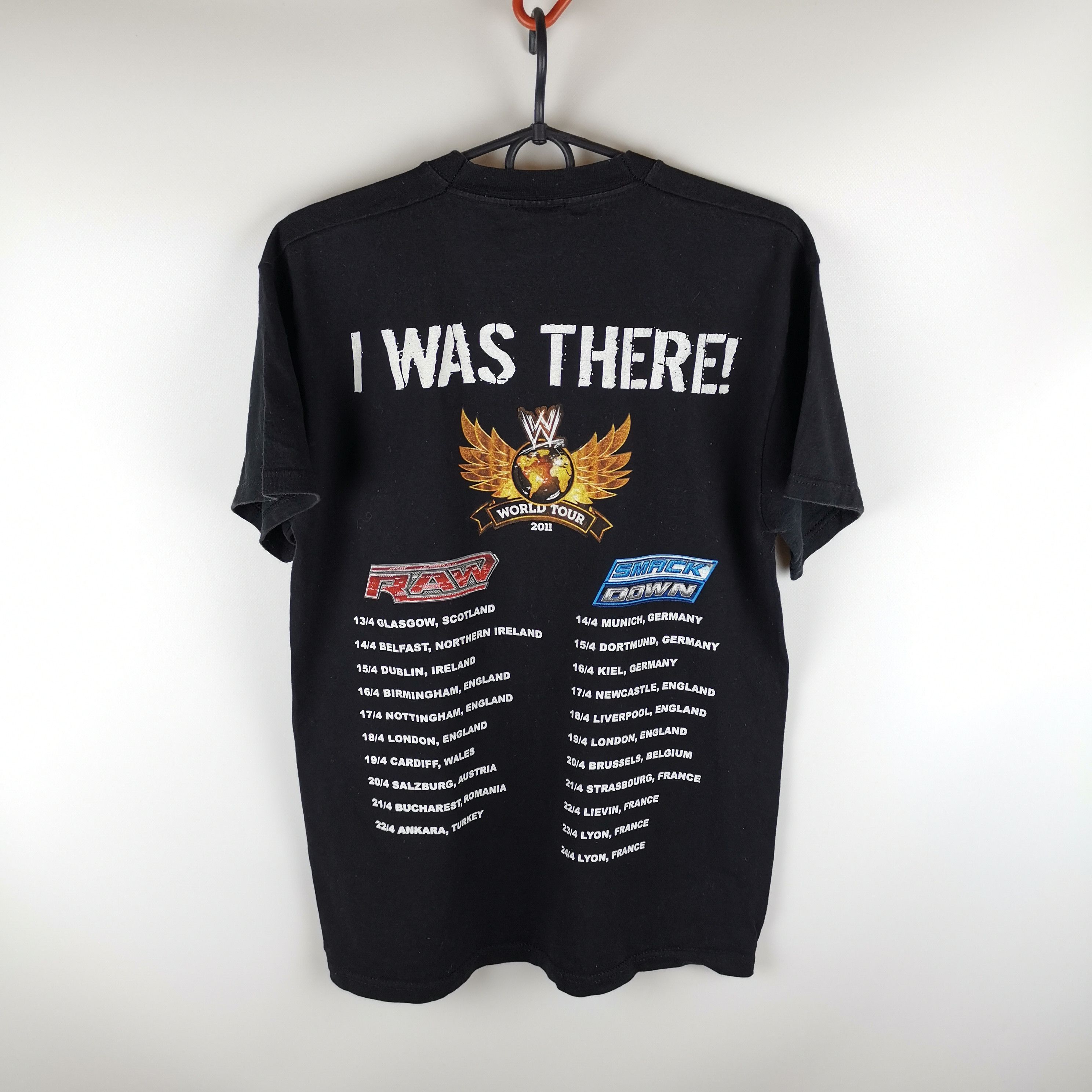 Vintage WWE vintage 2011 world tour I was there Size US M / EU 48-50 / 2 - 2 Thumbnail