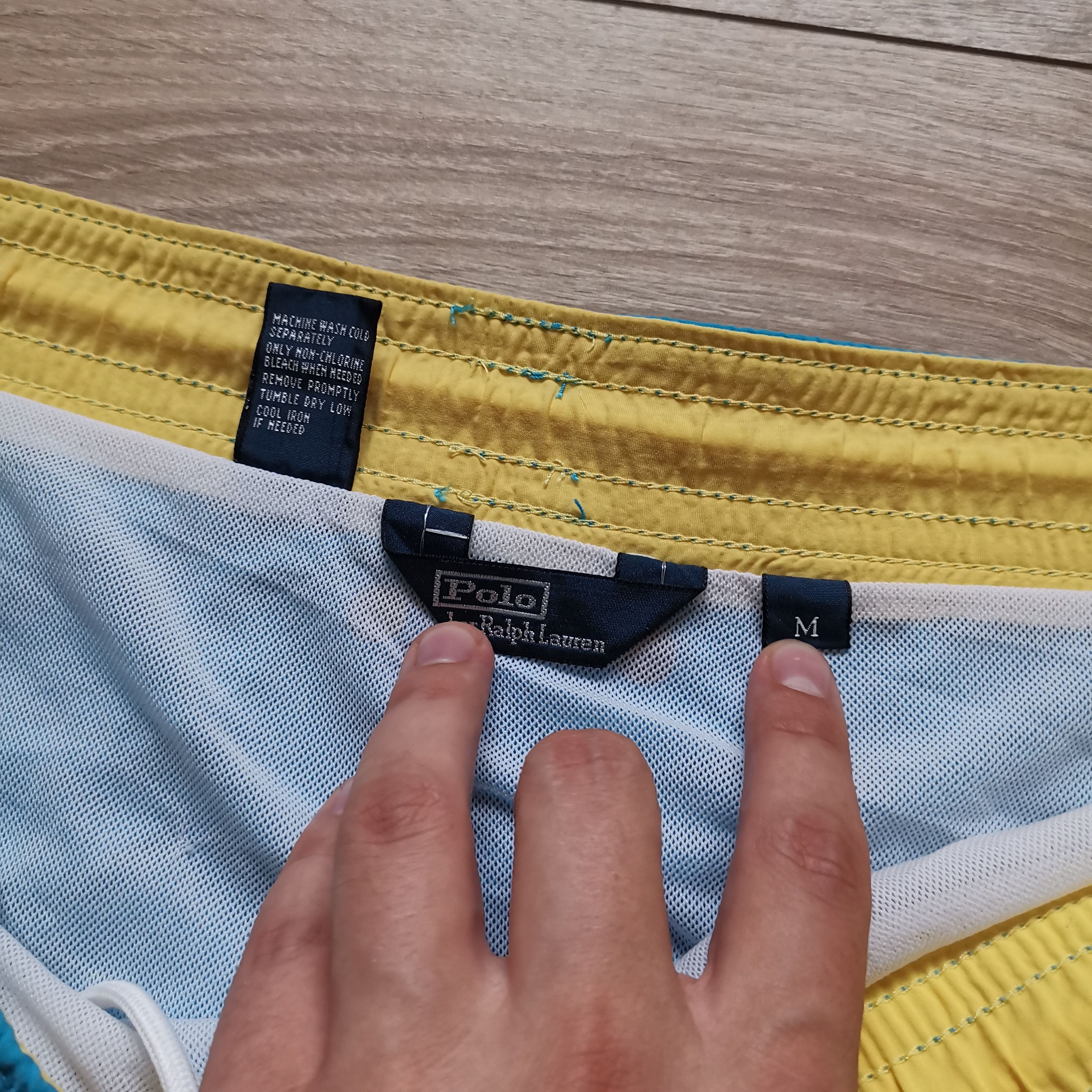 Polo Ralph Lauren Polo Ralph Lauren men's blue yellow shorts Size US 32 / EU 48 - 3 Thumbnail