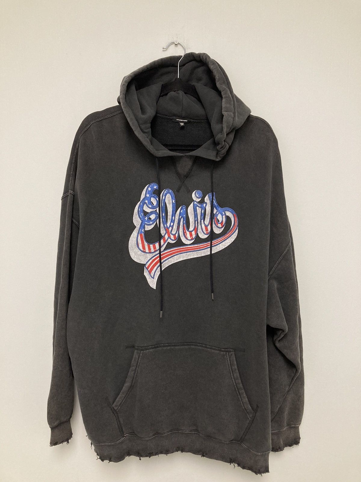 R13 Elvis Flag Logo Oversized Hoodie. Small. Size US S / EU 44-46 / 1 - 5 Thumbnail