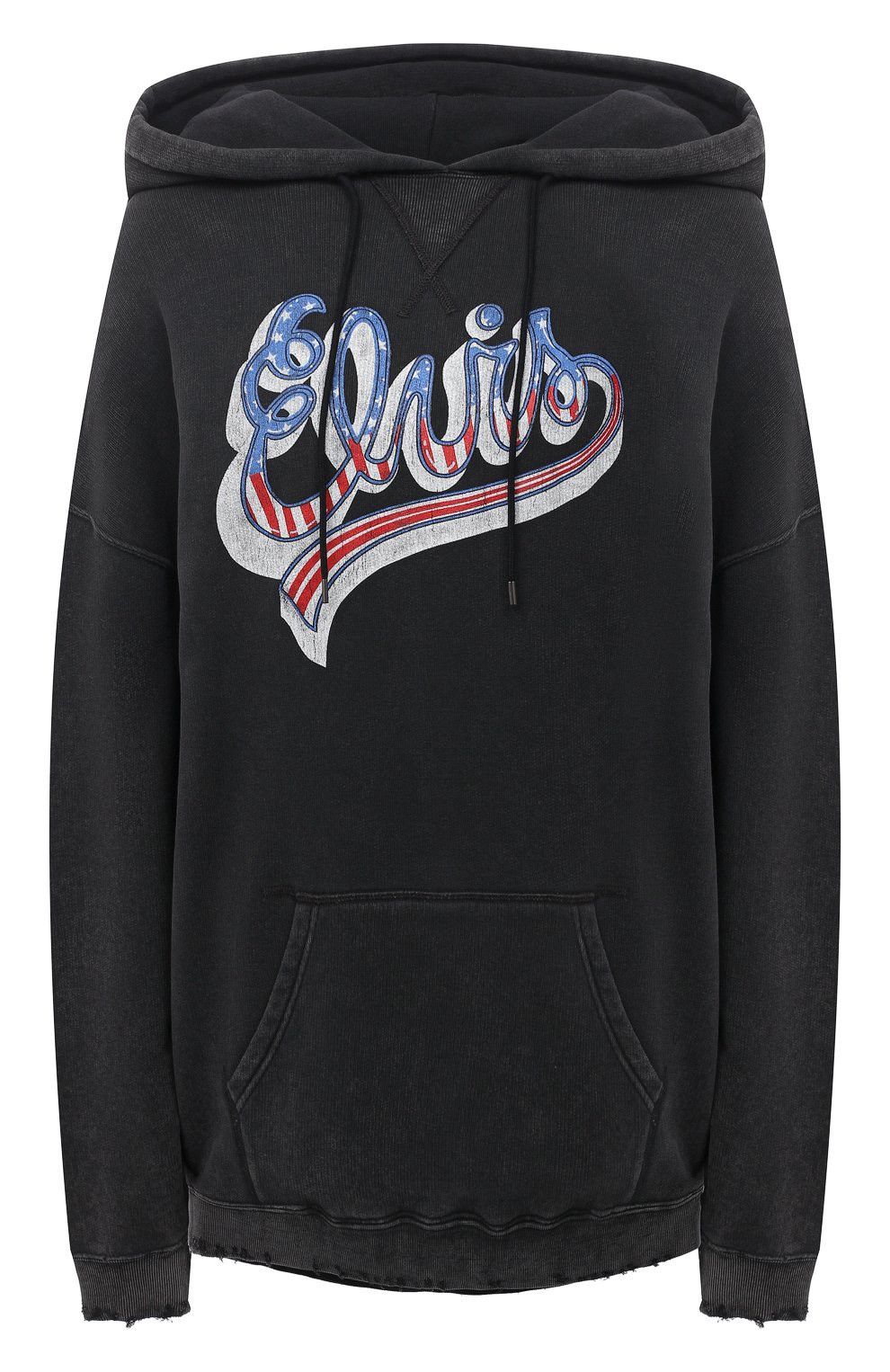 R13 Elvis Flag Logo Oversized Hoodie. Small. Size US S / EU 44-46 / 1 - 4 Thumbnail
