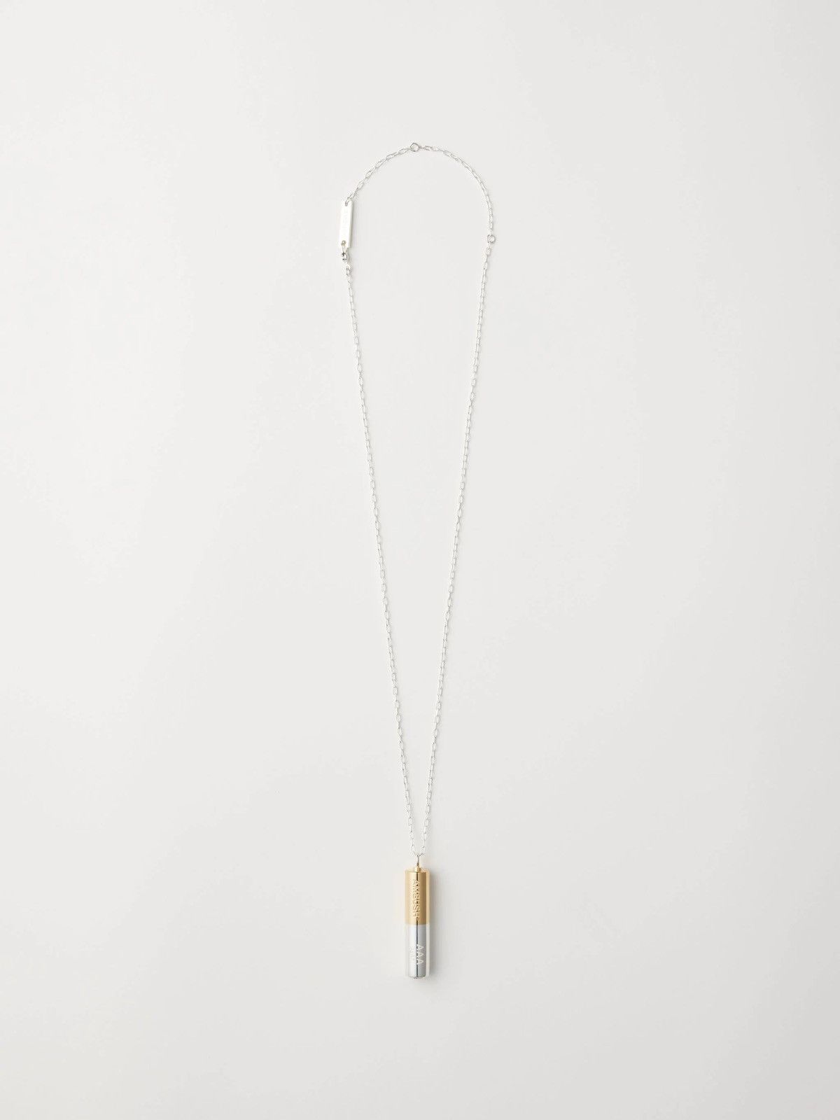 Ambush Design Ambush silver and gold battery necklace Size ONE SIZE - 2 Thumbnail