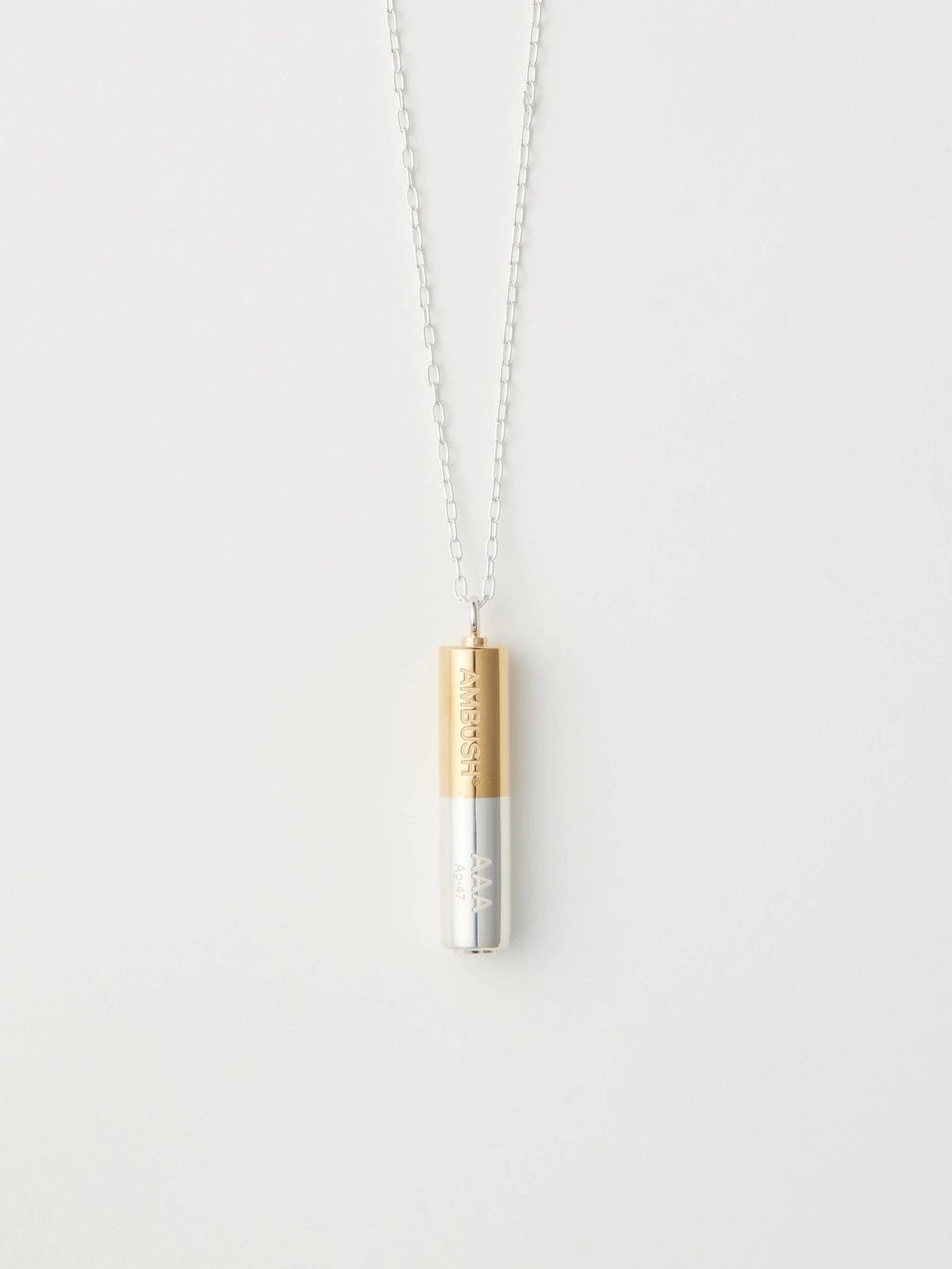 Ambush Design Ambush silver and gold battery necklace Size ONE SIZE - 1 Thumbnail
