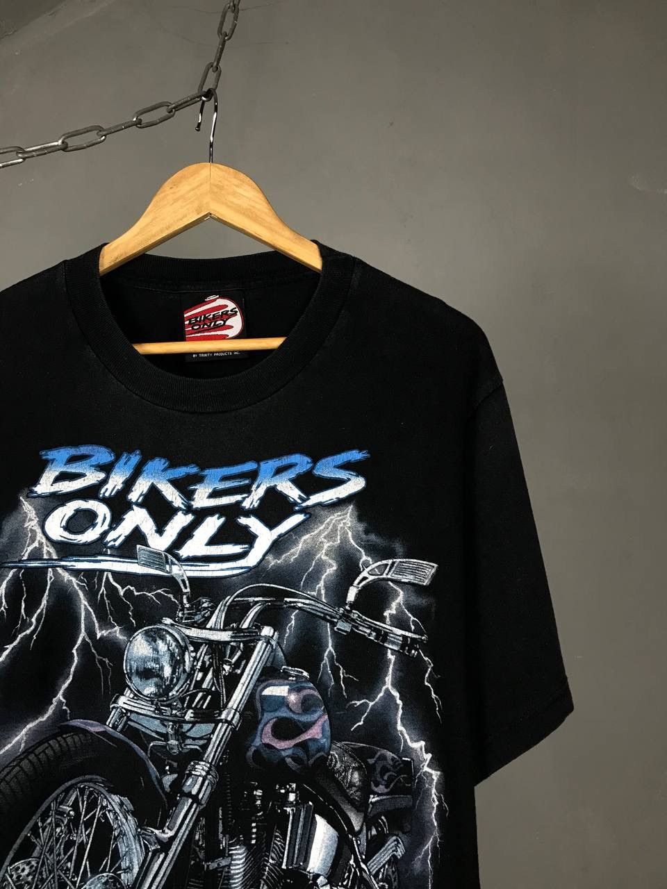 Band Tees × Vintage Bikers Only 1990 vintage rock tee Size US XL / EU 56 / 4 - 2 Thumbnail