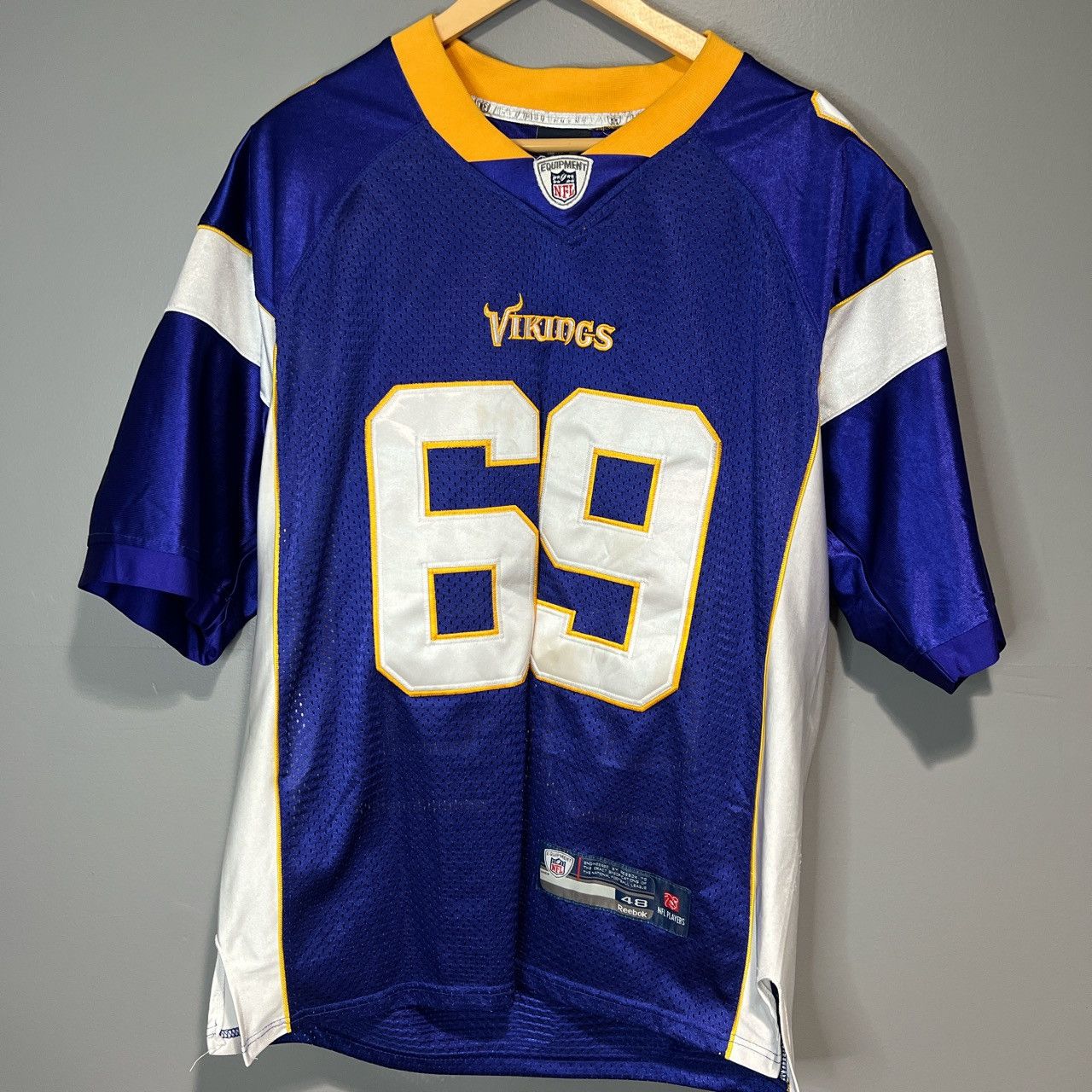 Lot Detail - 2011 Jared Allen Game Used Minnesota Vikings Home Jersey From  December 18, 2011 Game vs New Orleans (Vikings COA)