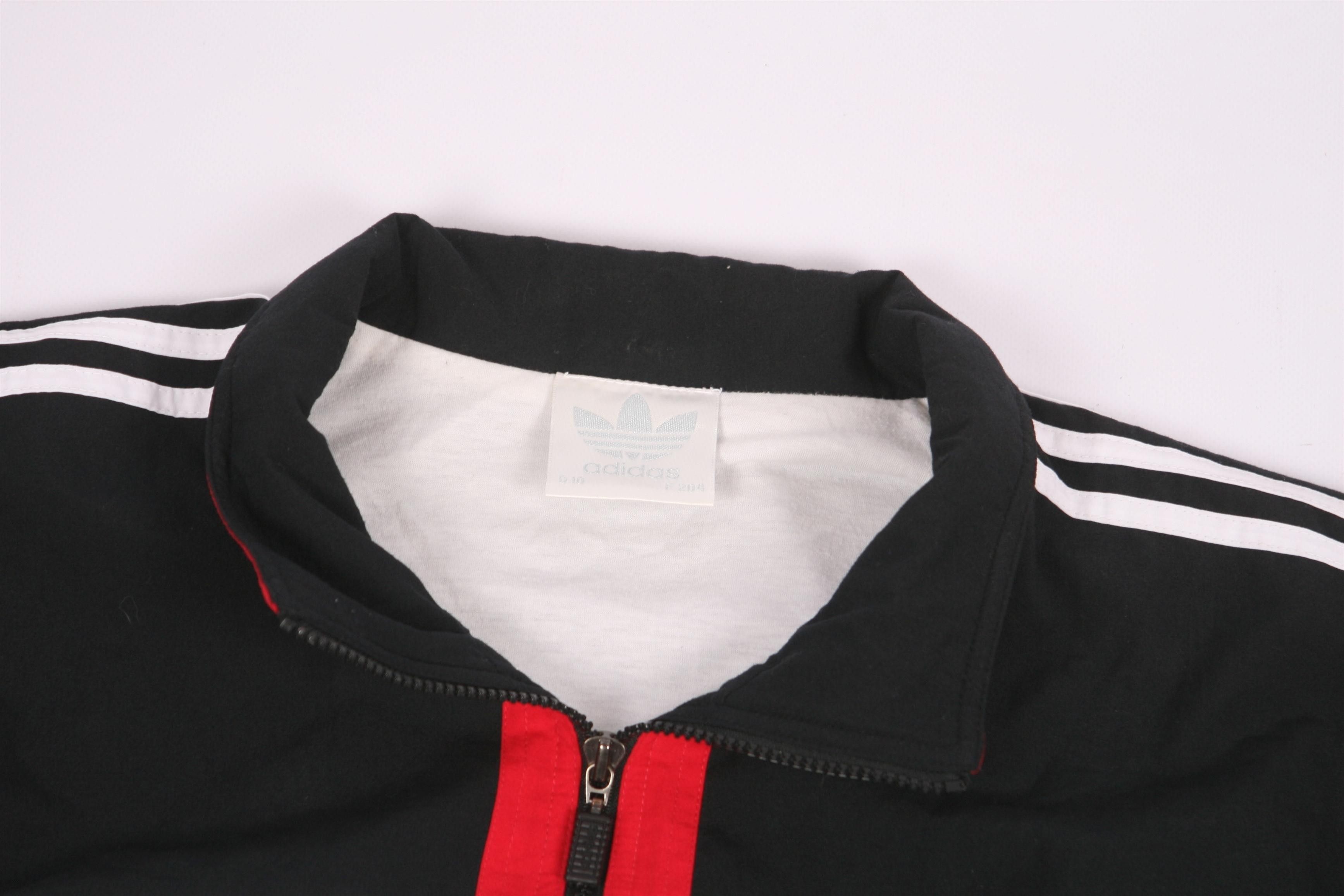 Adidas 🔥 VTG 🔥 90s Adidas Team Full Zip Track Jacket Size US XL / EU 56 / 4 - 4 Thumbnail