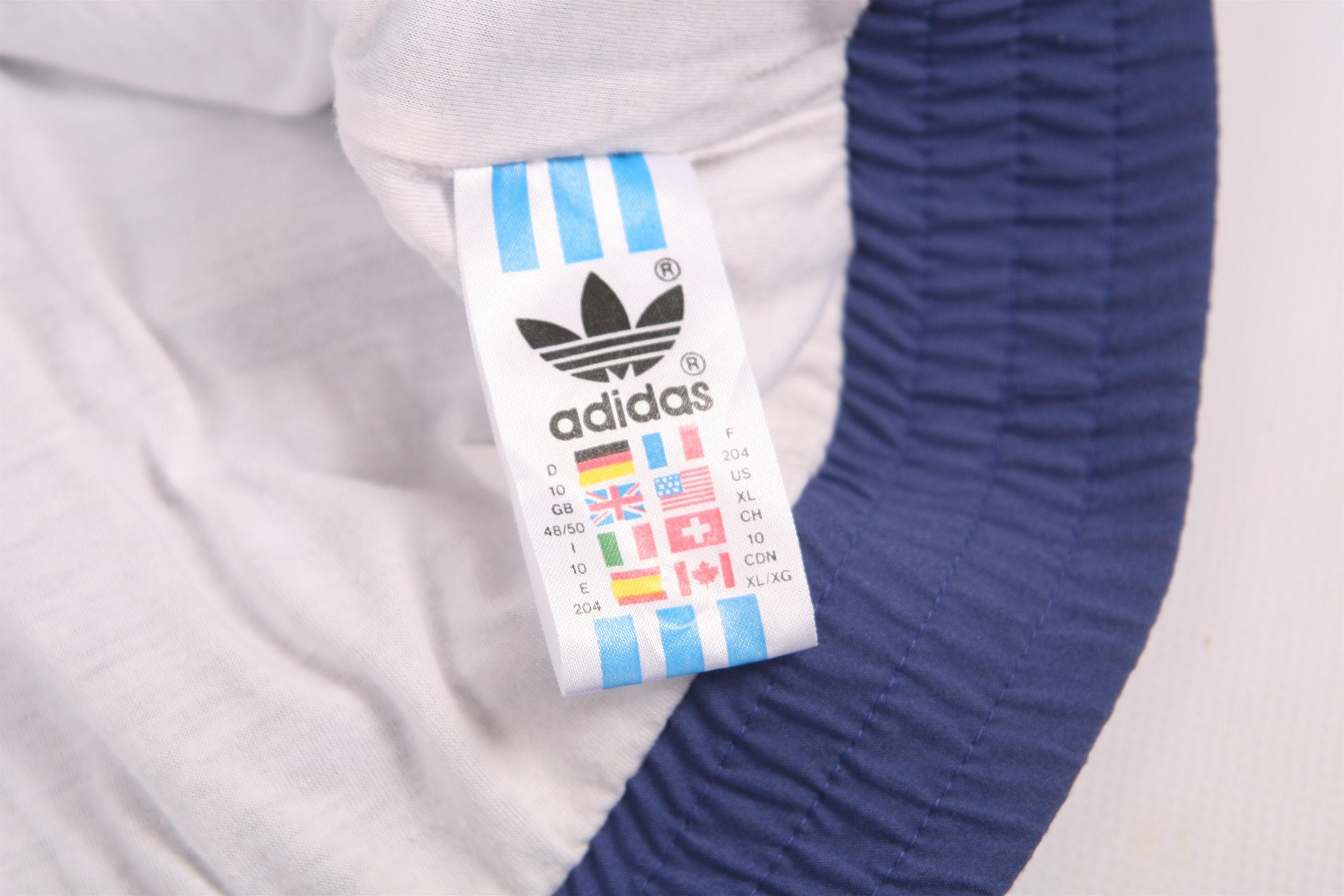 Adidas 🔥 VTG 🔥 90s Adidas Team Full Zip Track Jacket Size US XL / EU 56 / 4 - 6 Thumbnail