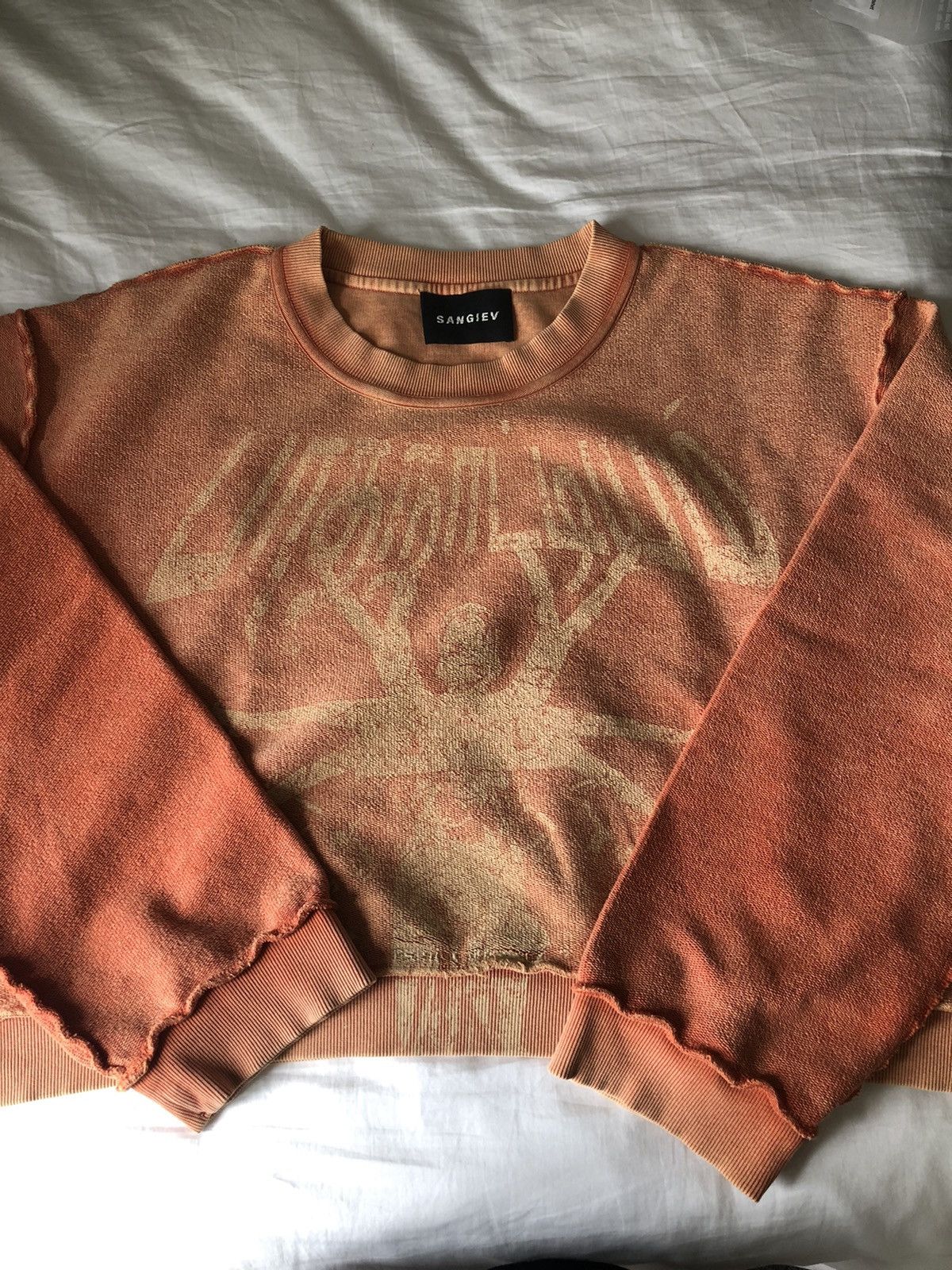Sangiev Reversible Cropped Sweatshirt Size US L / EU 52-54 / 3 - 1 Thumbnail