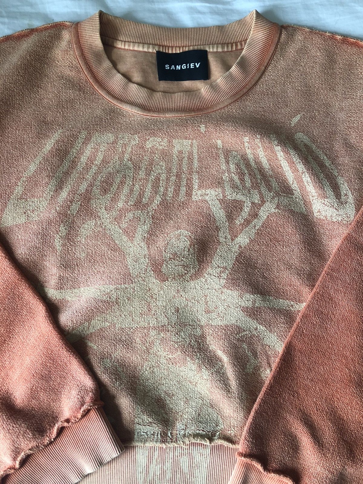 Sangiev Reversible Cropped Sweatshirt Size US L / EU 52-54 / 3 - 2 Thumbnail