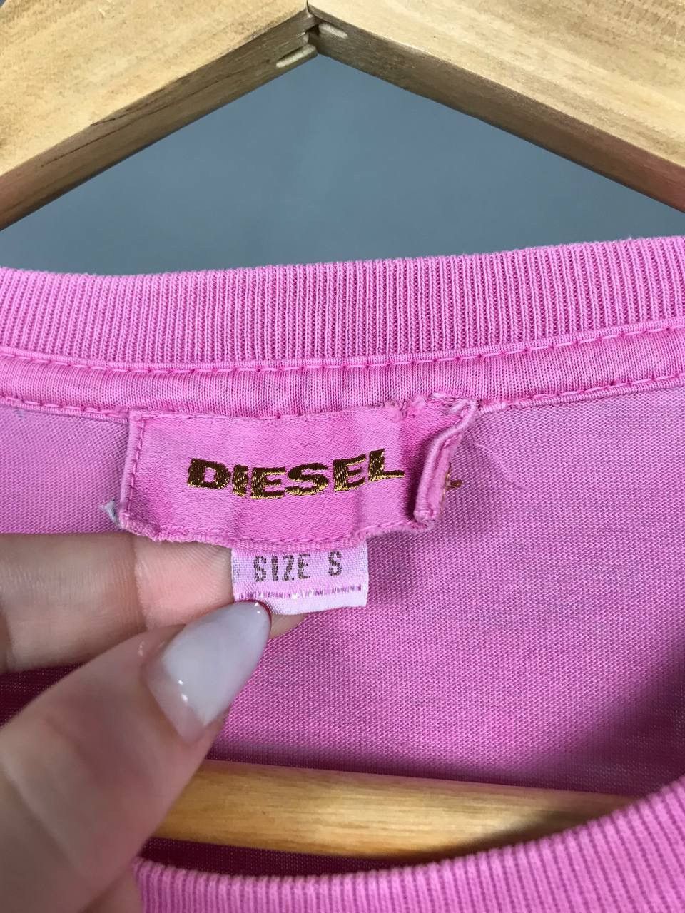 Diesel Diesel luxury streetwear vintage center logo tee Size US S / EU 44-46 / 1 - 4 Thumbnail