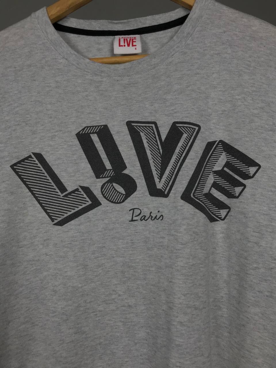 Lacoste Lacoste Live luxury streetwear center logo tee Size US L / EU 52-54 / 3 - 3 Thumbnail