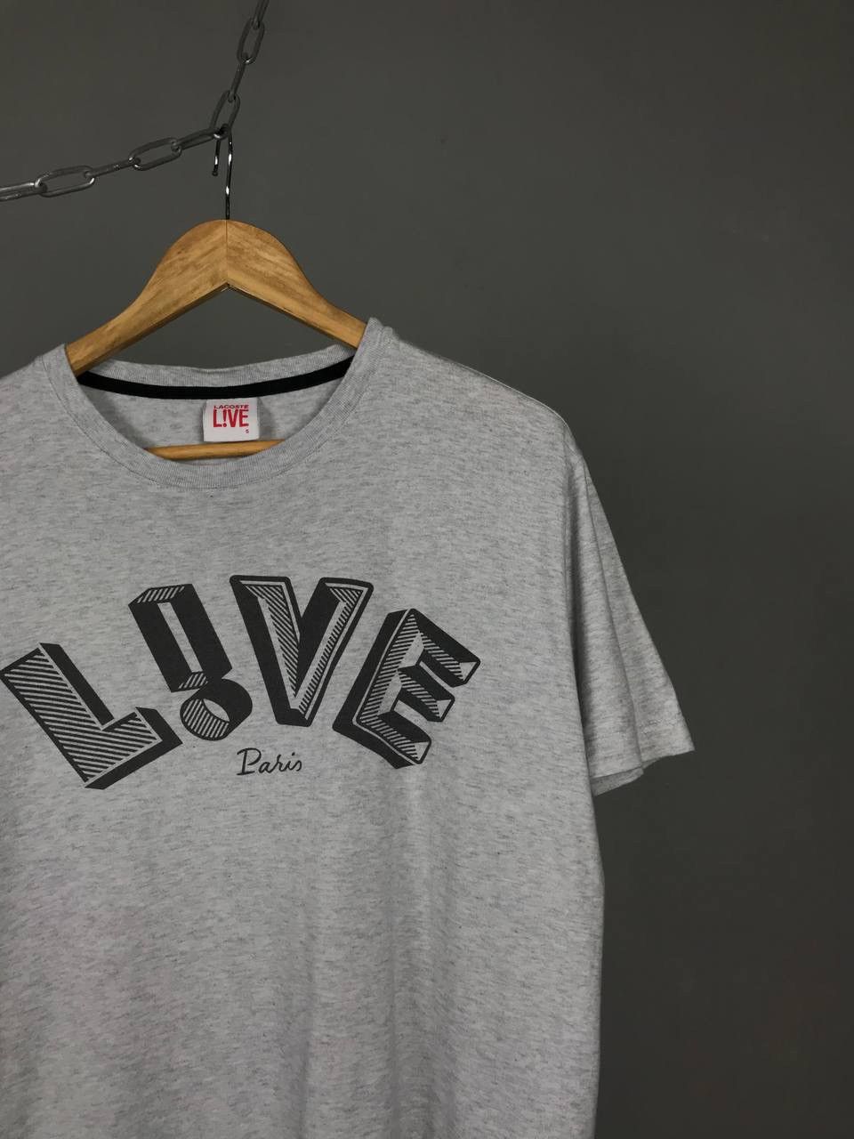 Lacoste Lacoste Live luxury streetwear center logo tee Size US L / EU 52-54 / 3 - 2 Thumbnail