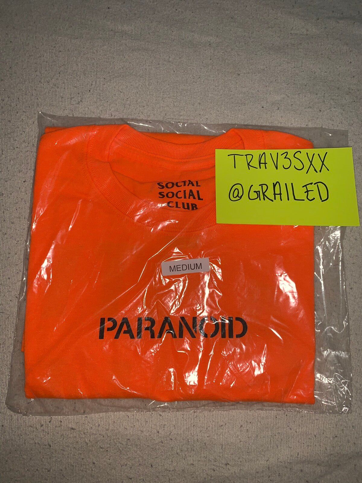 Undefeated M Undefeated x assc Orange Paranoid Tee Size US M / EU 48-50 / 2 - 1 Preview