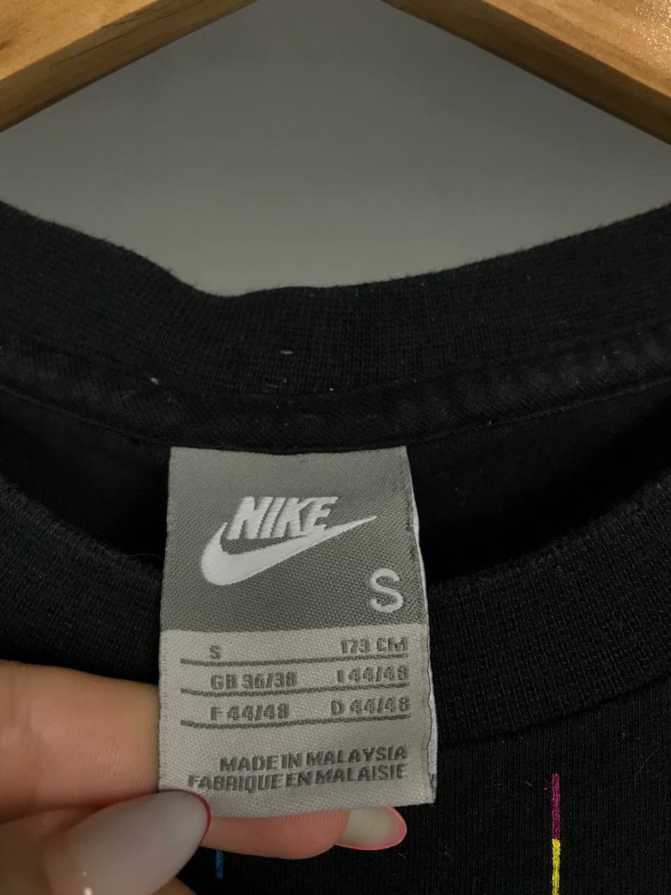 Nike × Vintage Nike swoosh streetwear vintage tee Size US S / EU 44-46 / 1 - 4 Thumbnail