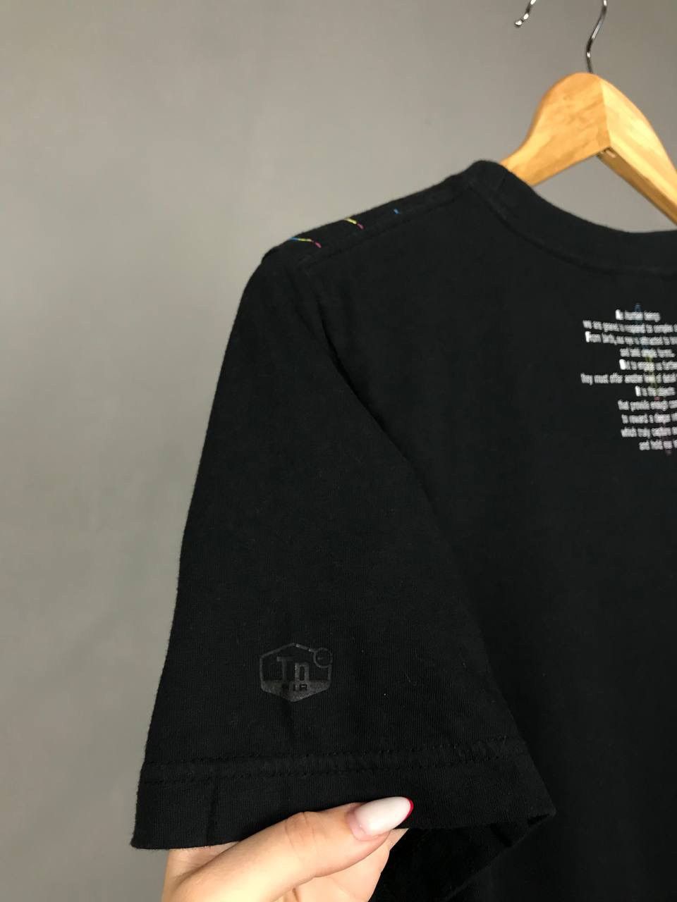 Nike × Vintage Nike swoosh streetwear vintage tee Size US S / EU 44-46 / 1 - 10 Thumbnail