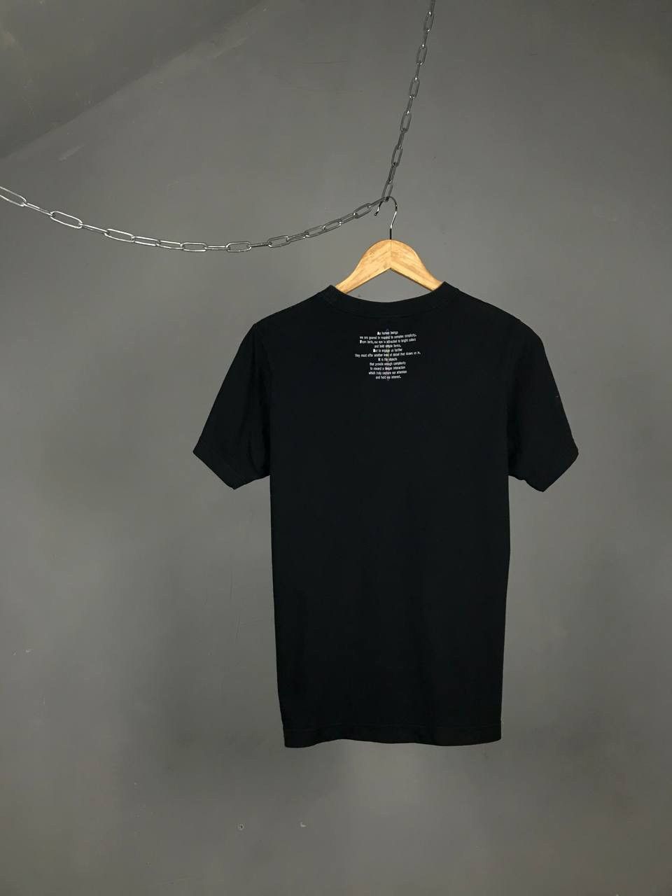 Nike × Vintage Nike swoosh streetwear vintage tee Size US S / EU 44-46 / 1 - 7 Thumbnail