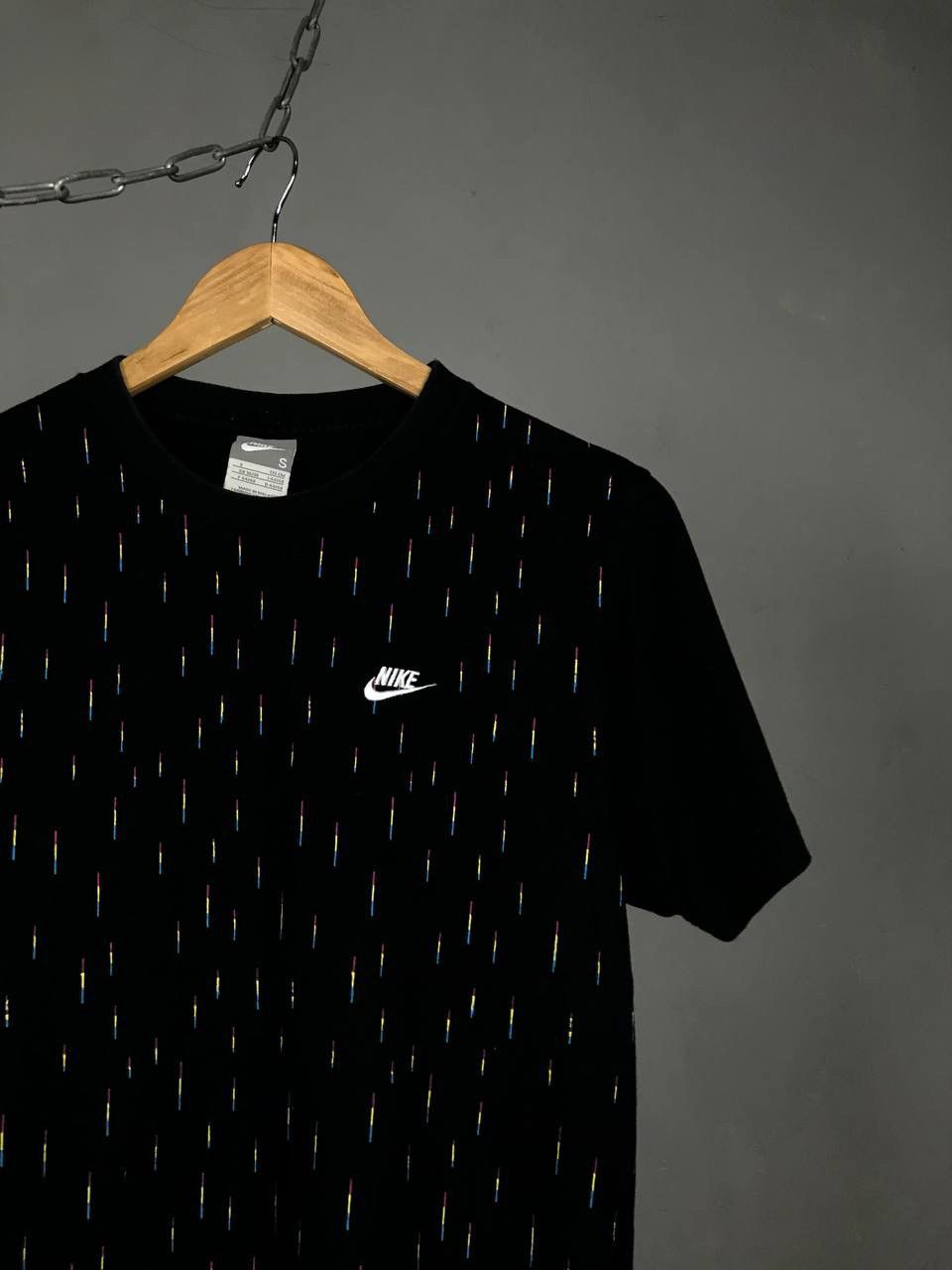 Nike × Vintage Nike swoosh streetwear vintage tee Size US S / EU 44-46 / 1 - 2 Thumbnail
