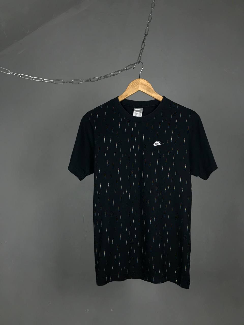 Nike × Vintage Nike swoosh streetwear vintage tee Size US S / EU 44-46 / 1 - 1 Thumbnail