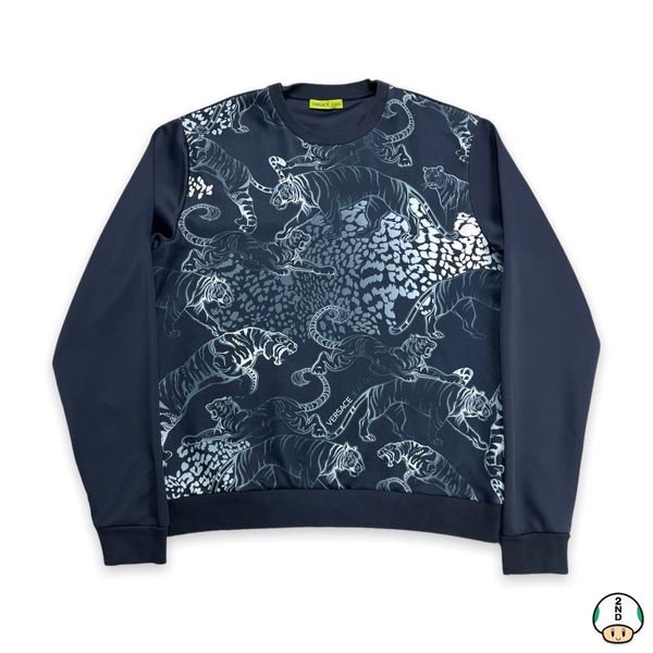 Versace jeans sweatshirt tiger hot sale