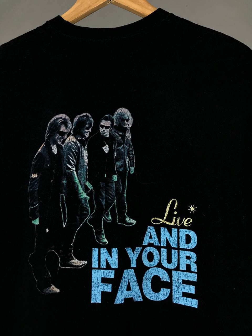 Band Tees Bon Jovi and in Your Face vintage rock band tee Size US M / EU 48-50 / 2 - 7 Thumbnail