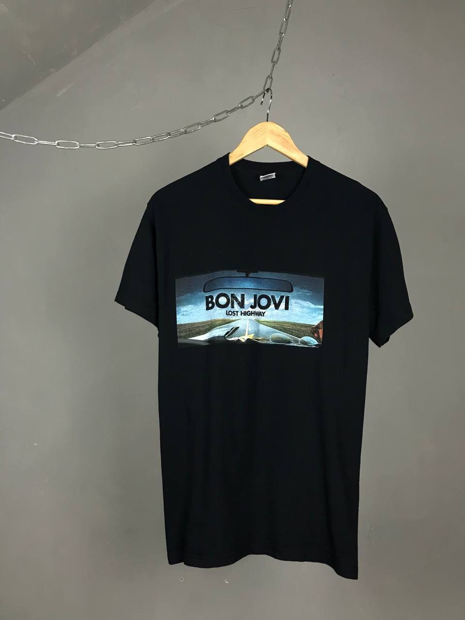 Band Tees Bon Jovi and in Your Face vintage rock band tee Size US M / EU 48-50 / 2 - 1 Thumbnail