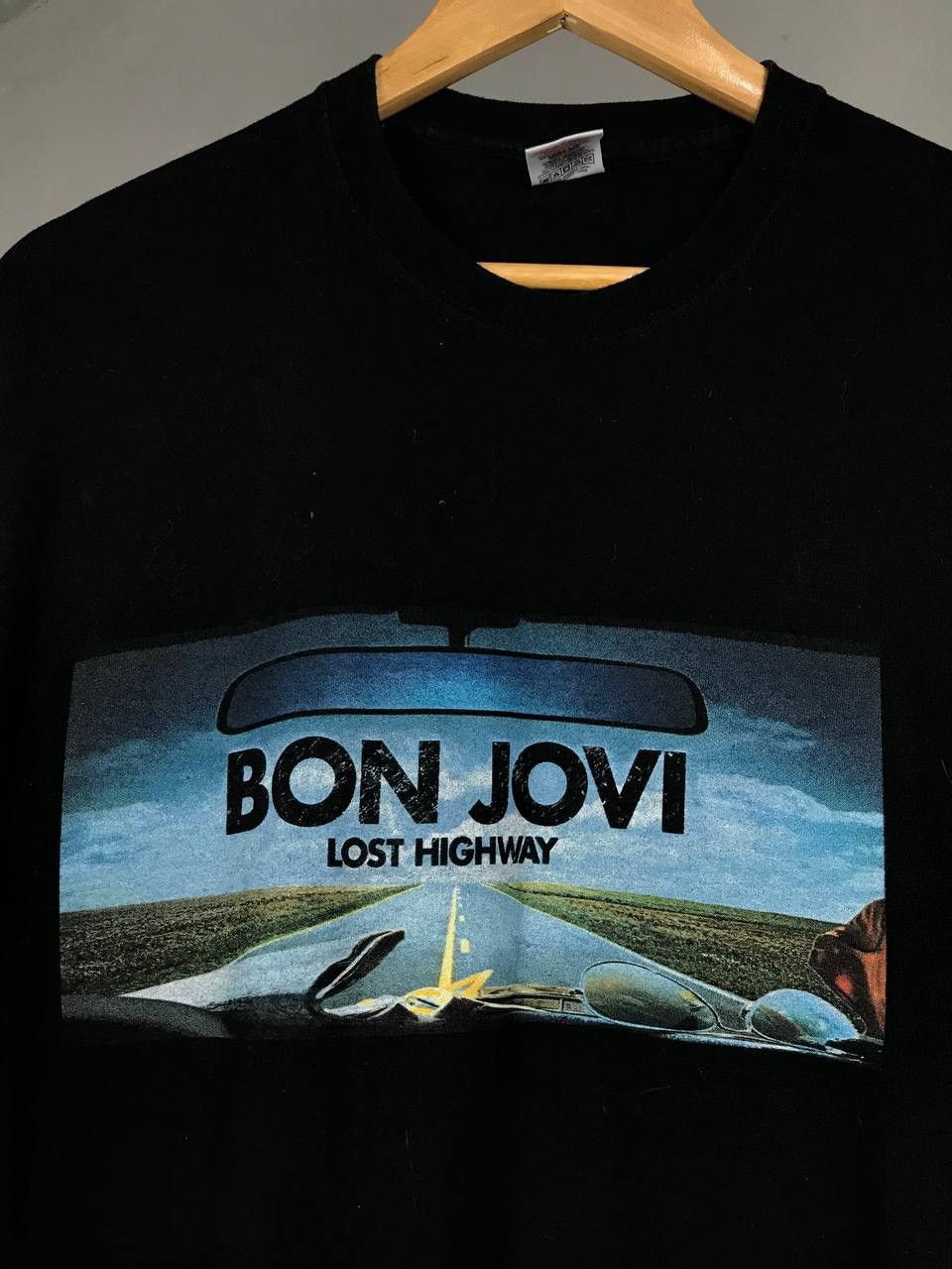 Band Tees Bon Jovi and in Your Face vintage rock band tee Size US M / EU 48-50 / 2 - 3 Thumbnail