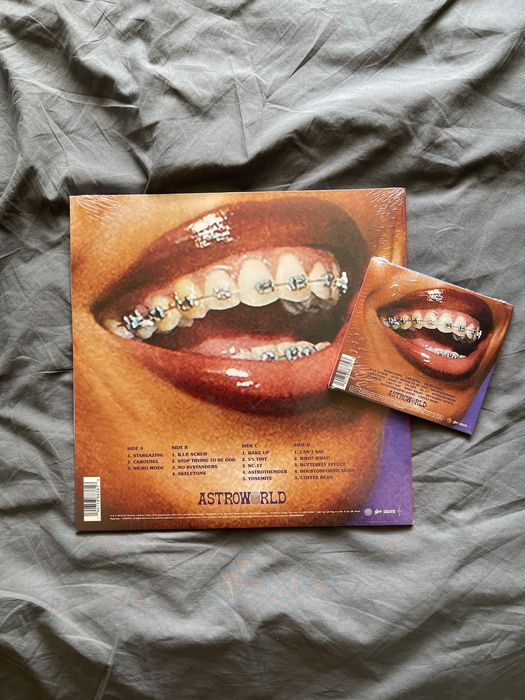 Travis Scott Astroworld Vinyl Night Exclusive Limited Edition 2LP - RARE