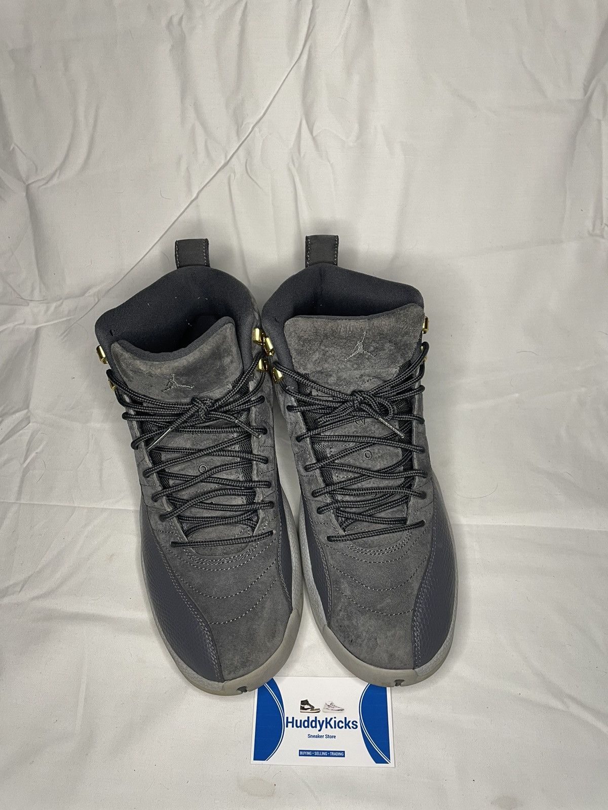 Jordan Brand × Nike Air Jordan 12 Retro Dark Grey 2017 Size US 10 / EU 43 - 1 Thumbnail