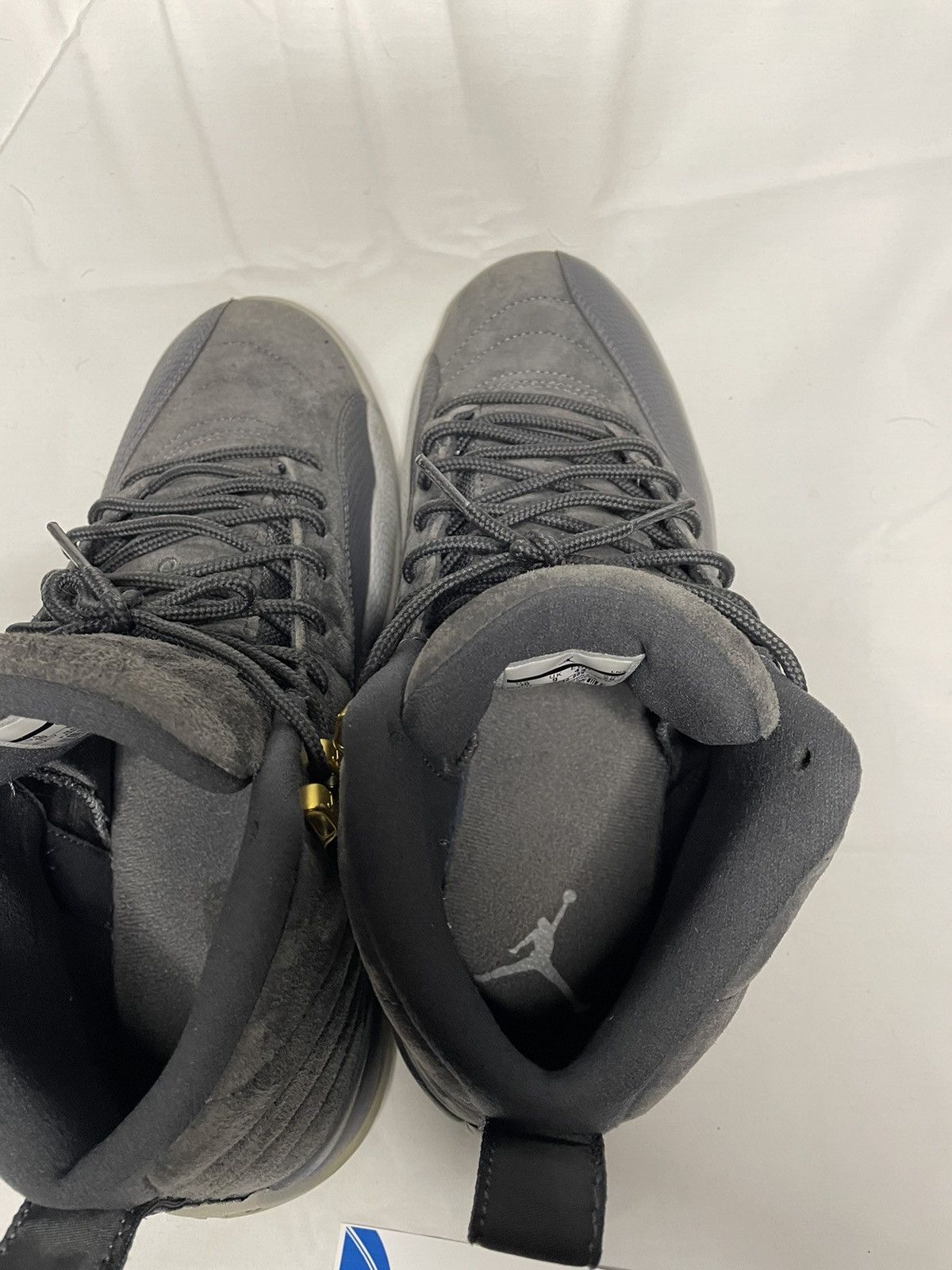 Jordan Brand × Nike Air Jordan 12 Retro Dark Grey 2017 Size US 10 / EU 43 - 4 Thumbnail