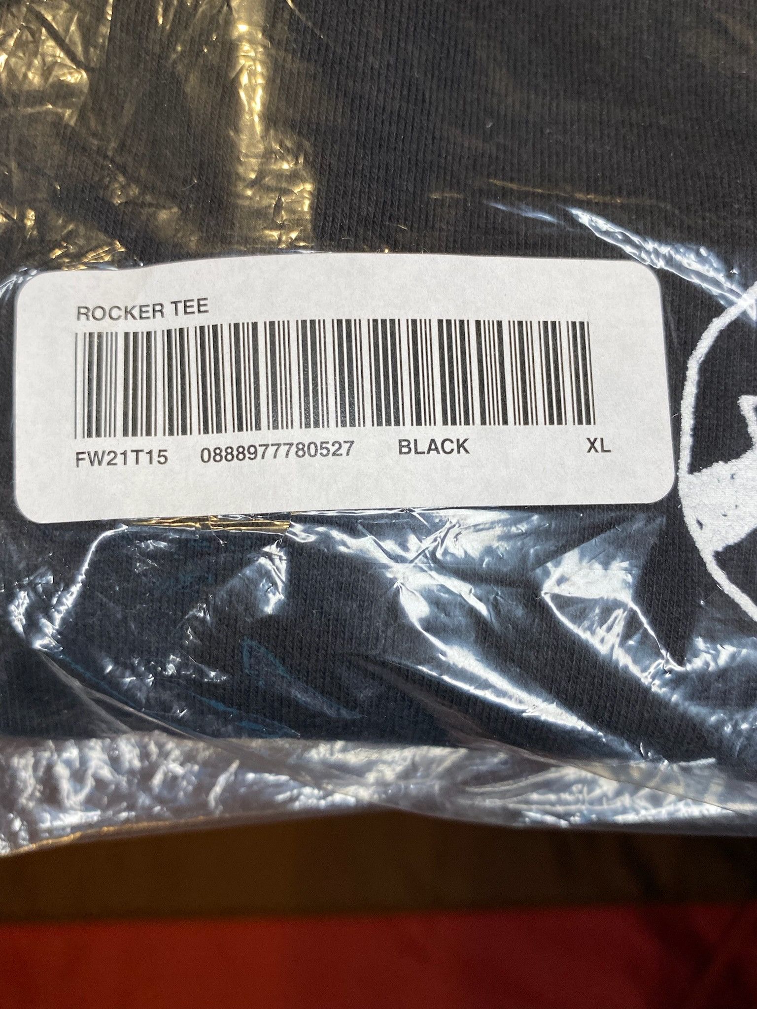 Supreme NWT Supreme Rocker Tee - Black - XL Size US XL / EU 56 / 4 - 3 Thumbnail