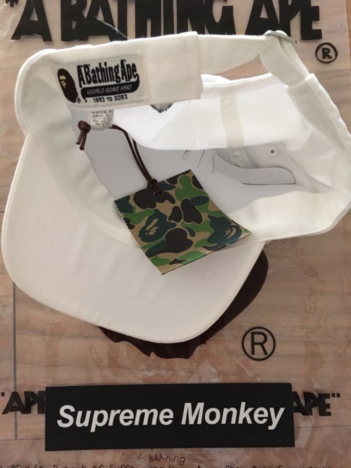Bape Katakana Embroidery Panel Cap Size ONE SIZE - 7 Thumbnail