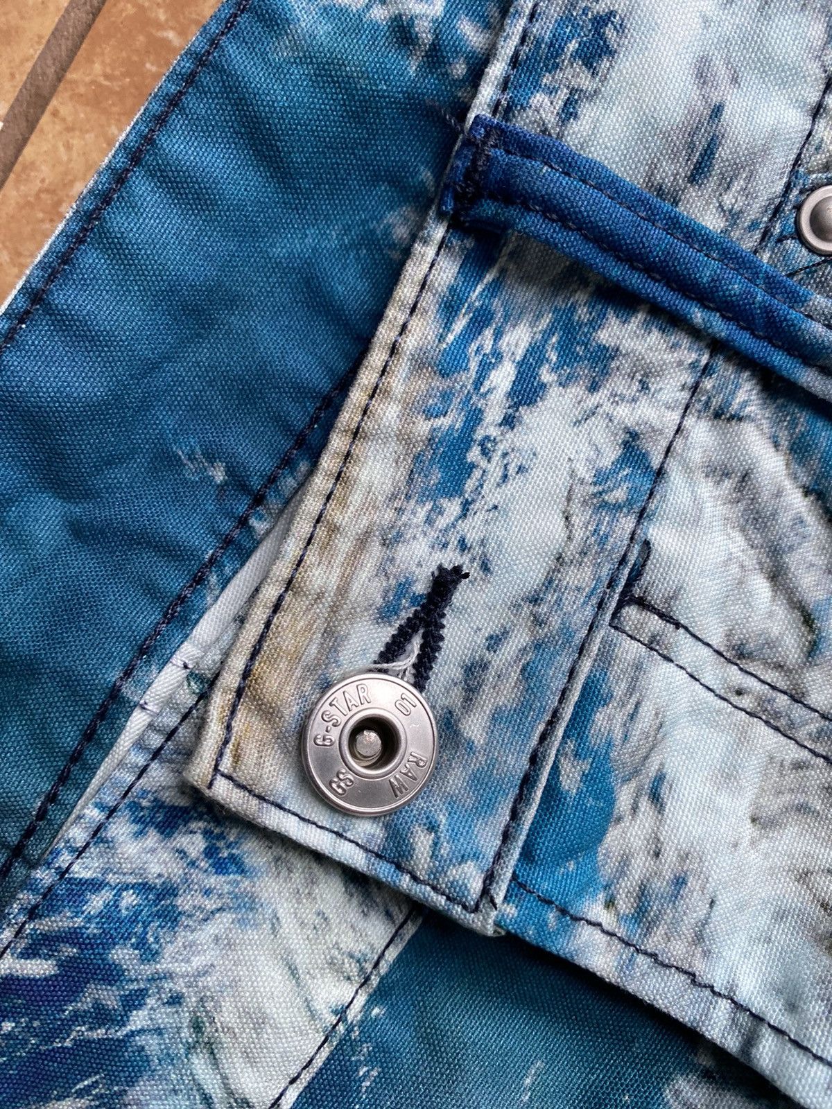 G-Star G star Raw Elwood x52 5622 all over print rap custom Size US 32 / EU 48 - 10 Thumbnail