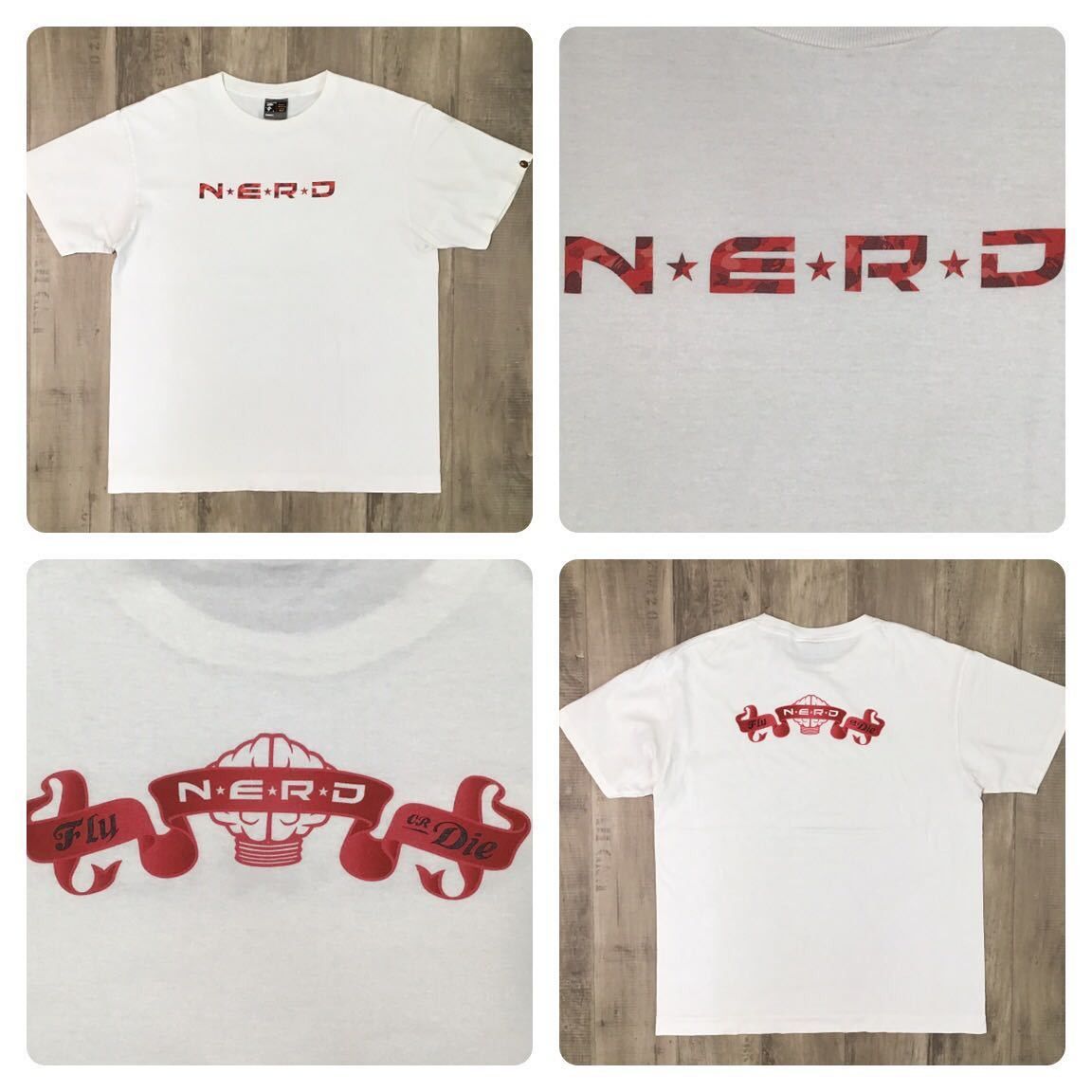 Bape × Pharrell BAPE × startrak T-shirt pharrell NERD nigo | Grailed