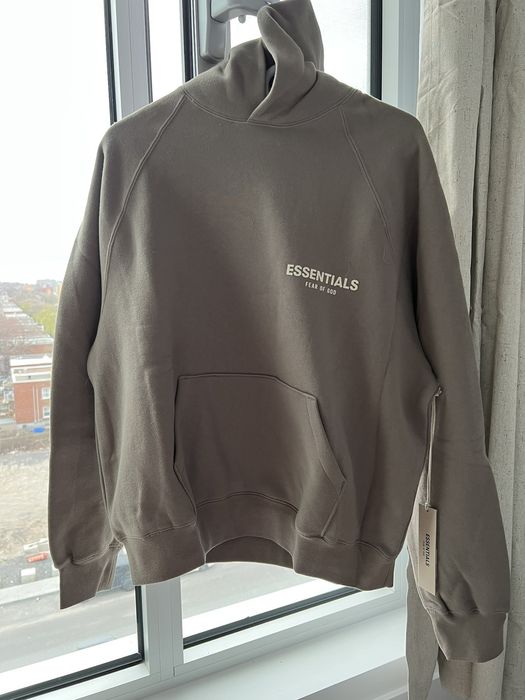 essential hoodie desert taupe