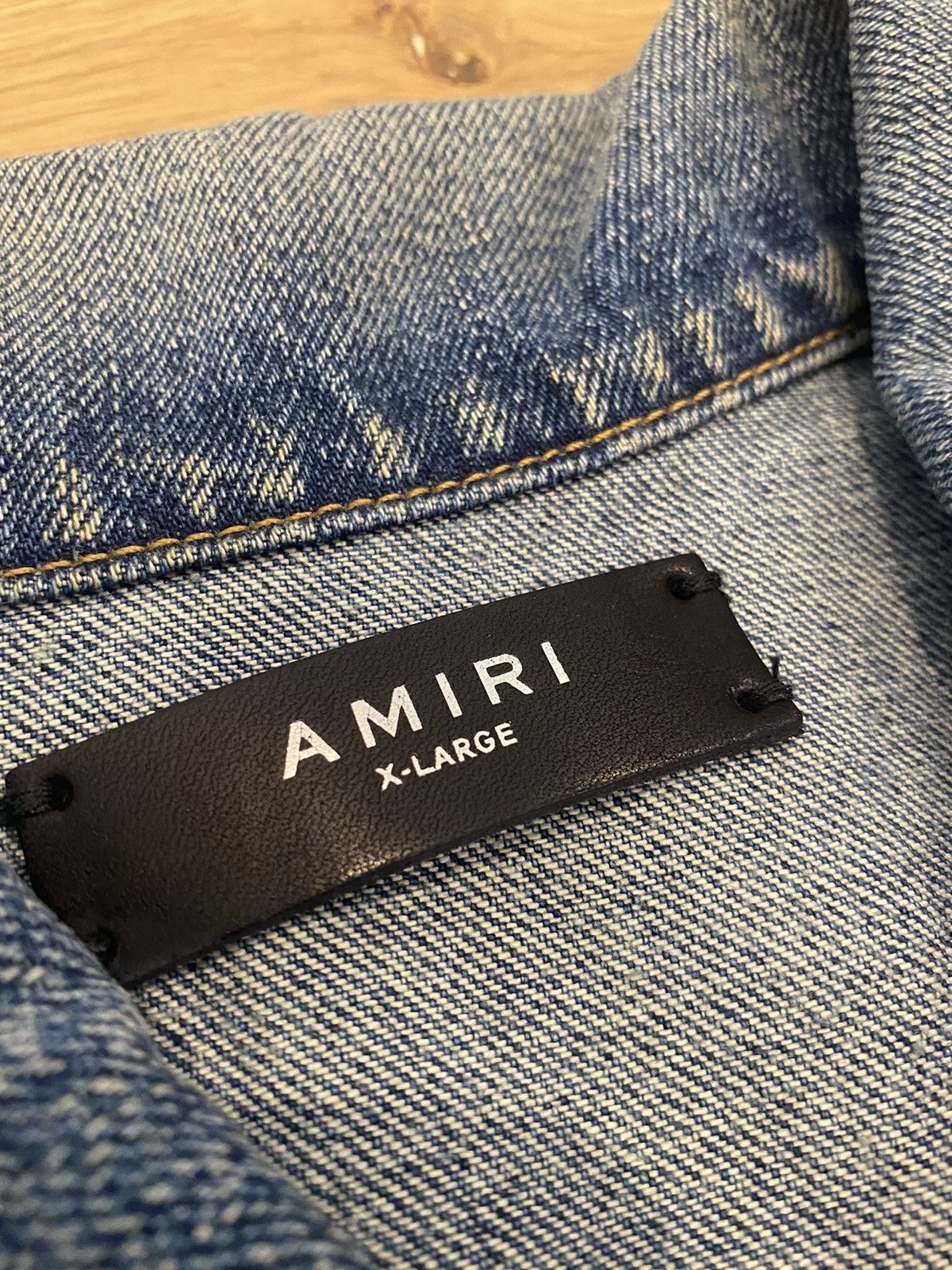 Amiri AMIRI SLEEVELESS TRUCKER JACKET Size US XL / EU 56 / 4 - 6 Thumbnail