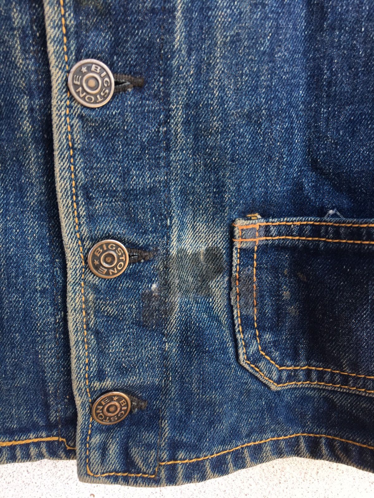 Vintage Vintage Bigstone denim vest Size US XS / EU 42 / 0 - 6 Thumbnail