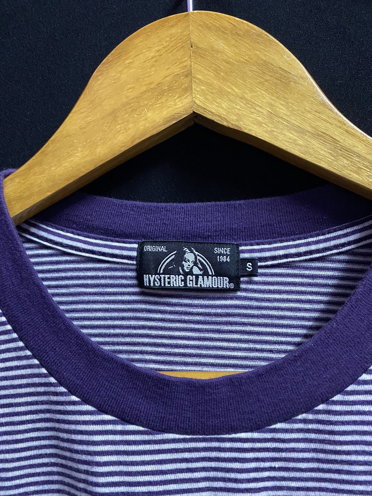 Hysteric Glamour HG embroidered logo Cobain stripe Size US S / EU 44-46 / 1 - 7 Thumbnail