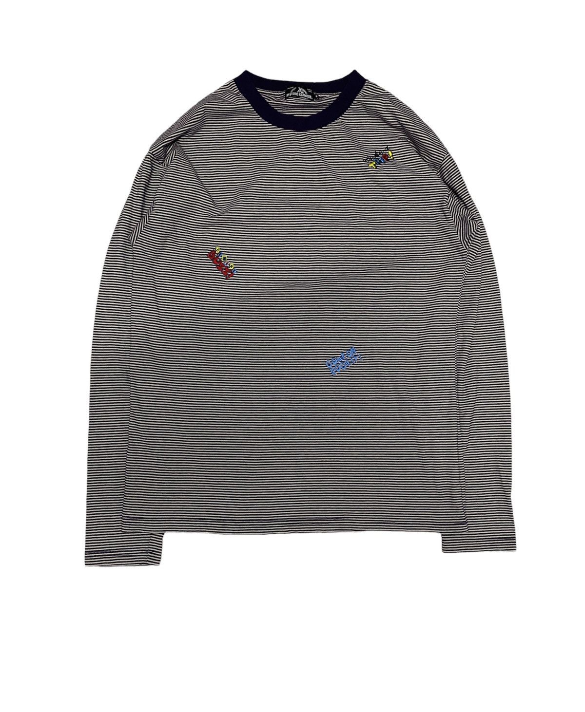 Hysteric Glamour HG embroidered logo Cobain stripe Size US S / EU 44-46 / 1 - 1 Thumbnail