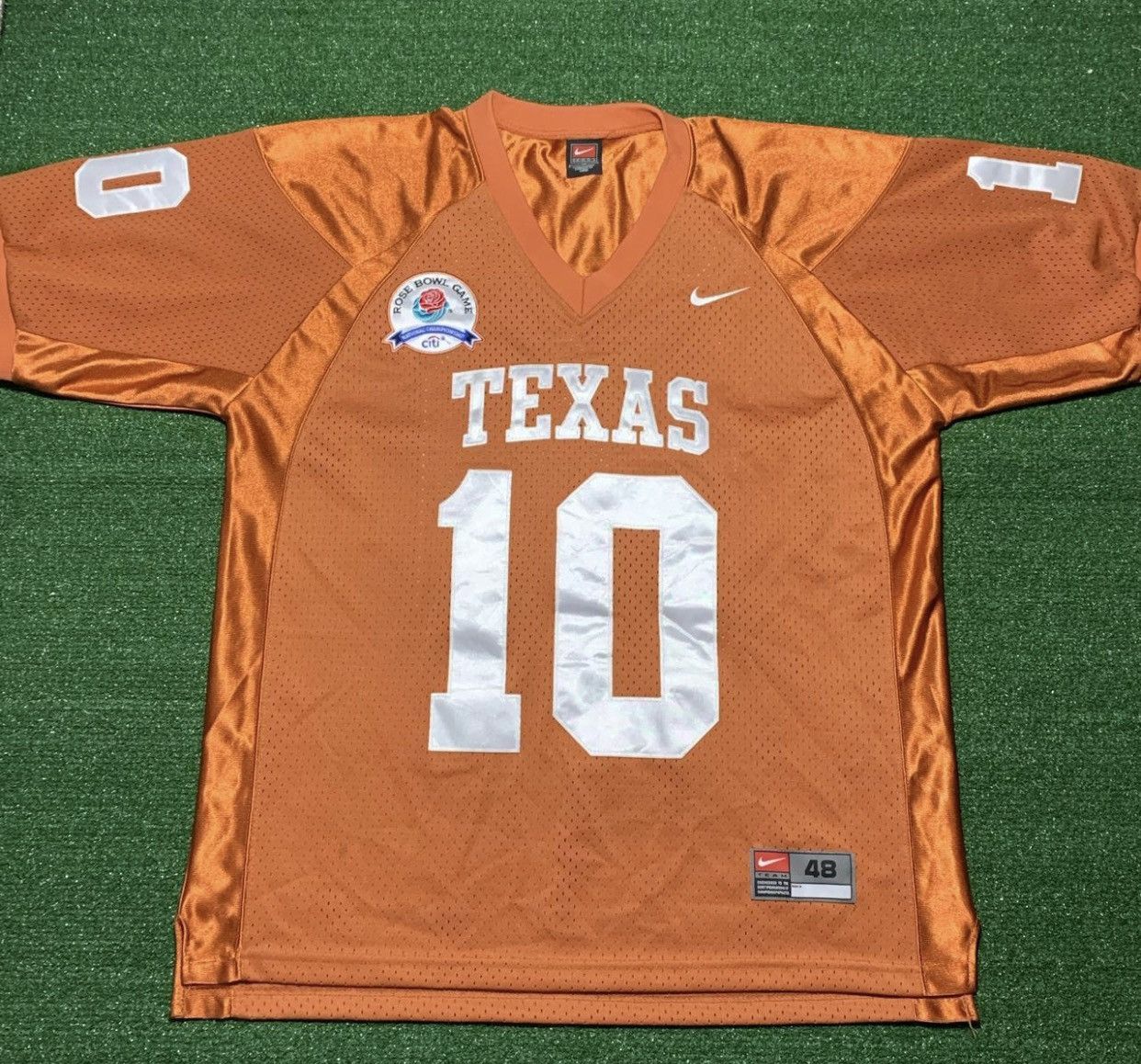 Nike 2005 Texas Longhorns Nike Vince Young Rose Bowl Jersey | Grailed