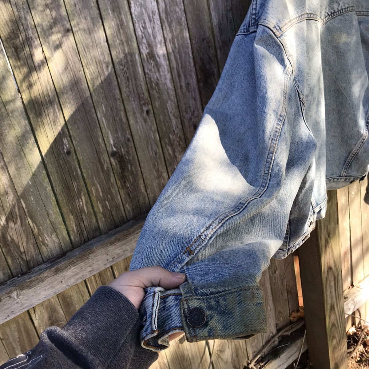 Levi's × Vintage Vintage 90s Levi’s denim jacket Size US L / EU 52-54 / 3 - 4 Thumbnail