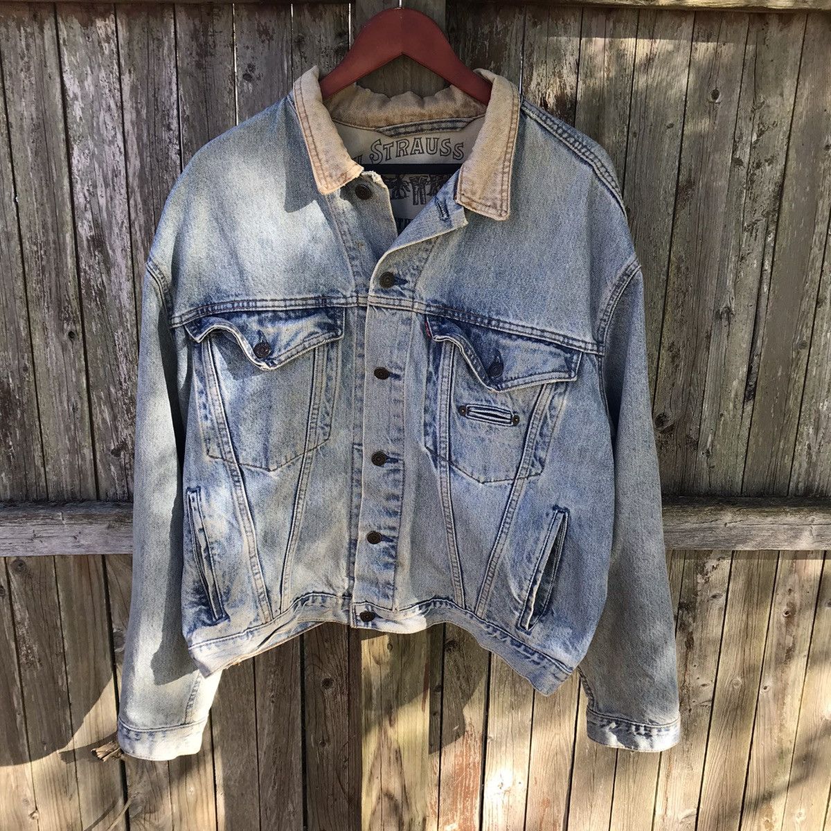 Levi's × Vintage Vintage 90s Levi’s denim jacket Size US L / EU 52-54 / 3 - 1 Thumbnail