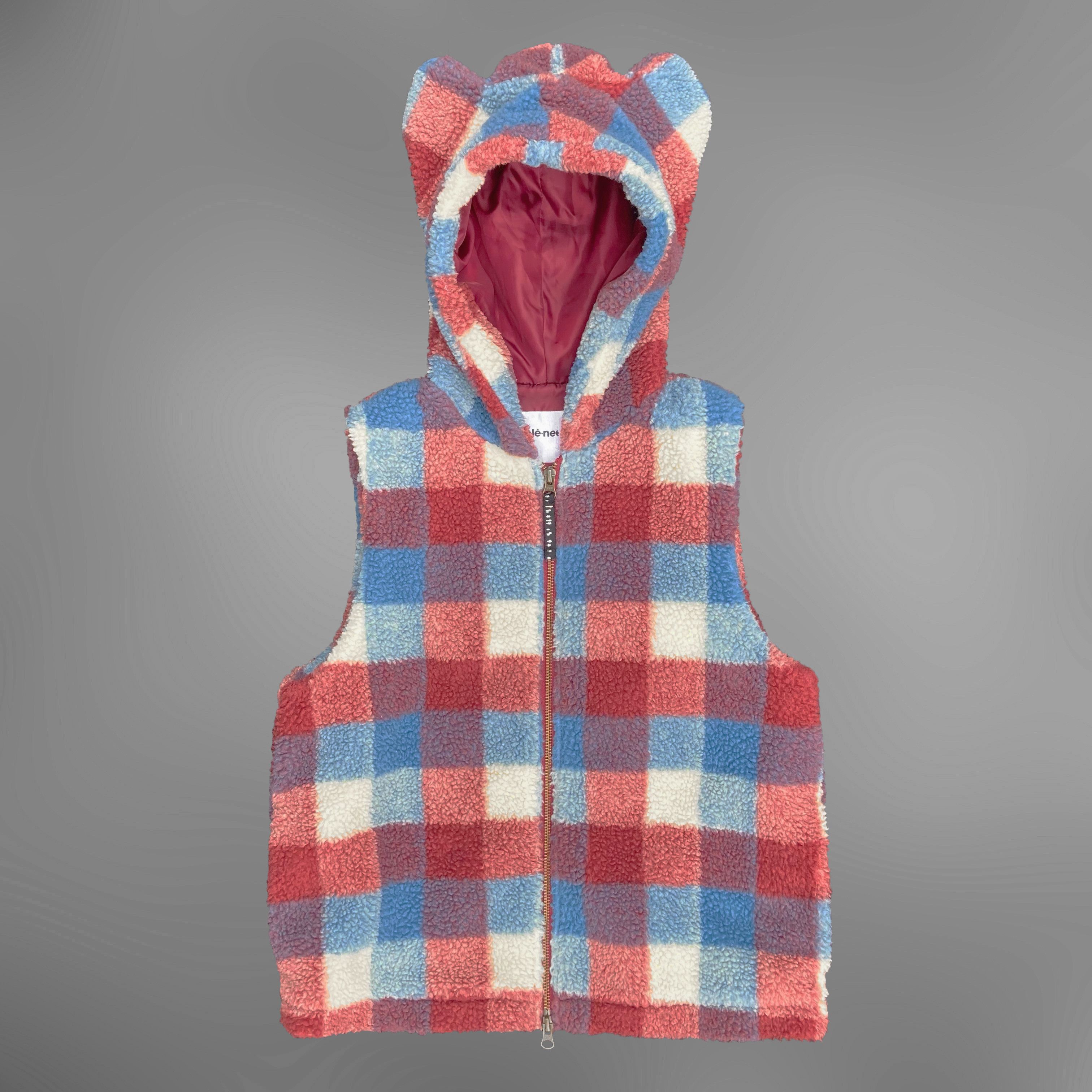 Issey Miyake Cat Ear Fleece Vest Grailed