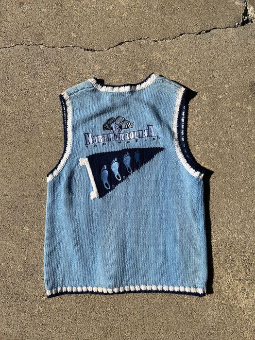 Vintage Vintage UNC Chapel Hill Sweater Vest Size US M / EU 48-50 / 2 - 2 Preview