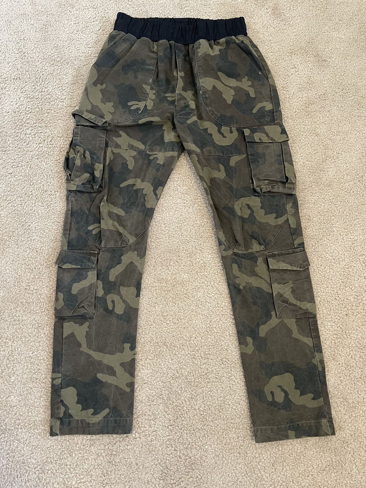 Richie Le Collection Camo Cargo Pants