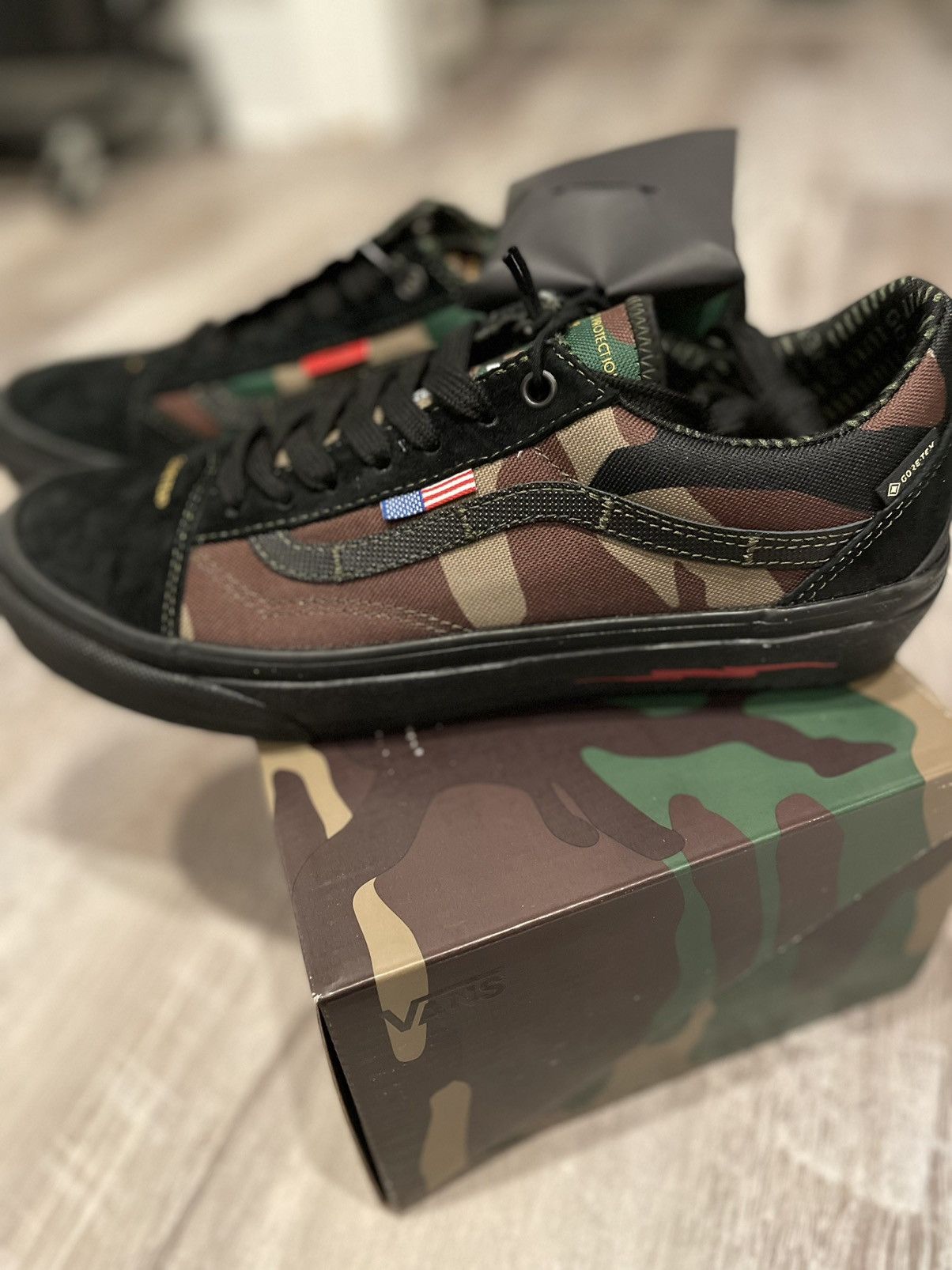 Vans Vans x Defcon size 9 old school gore Tex old school | Grailed