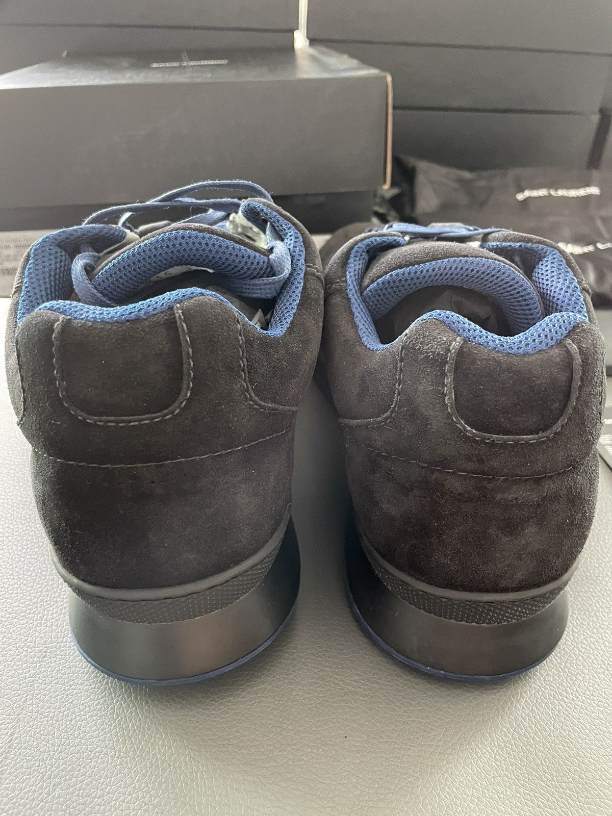 Saint Laurent Paris $890 Value Runway Brand NEW Velour Velvet Jump Sneakers Size US 9 / EU 42 - 14 Thumbnail