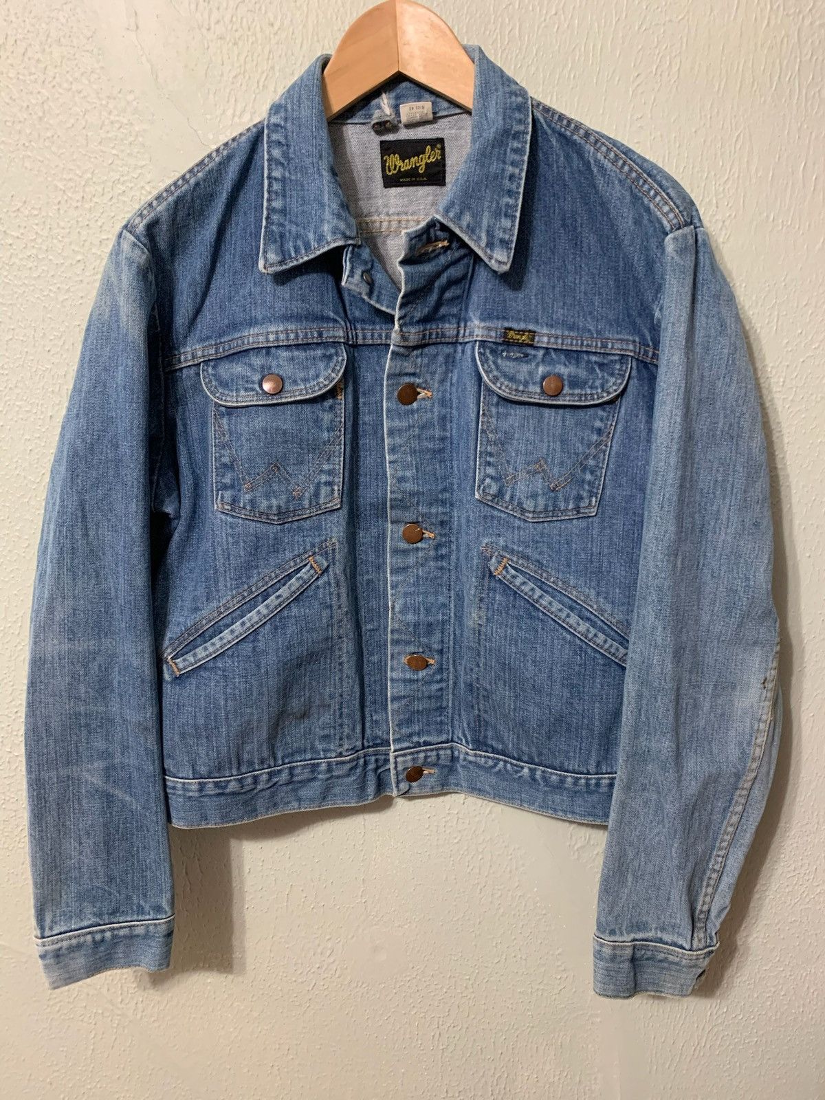 Vintage Vintage 1970s Wrangler Denim Jacket | Grailed