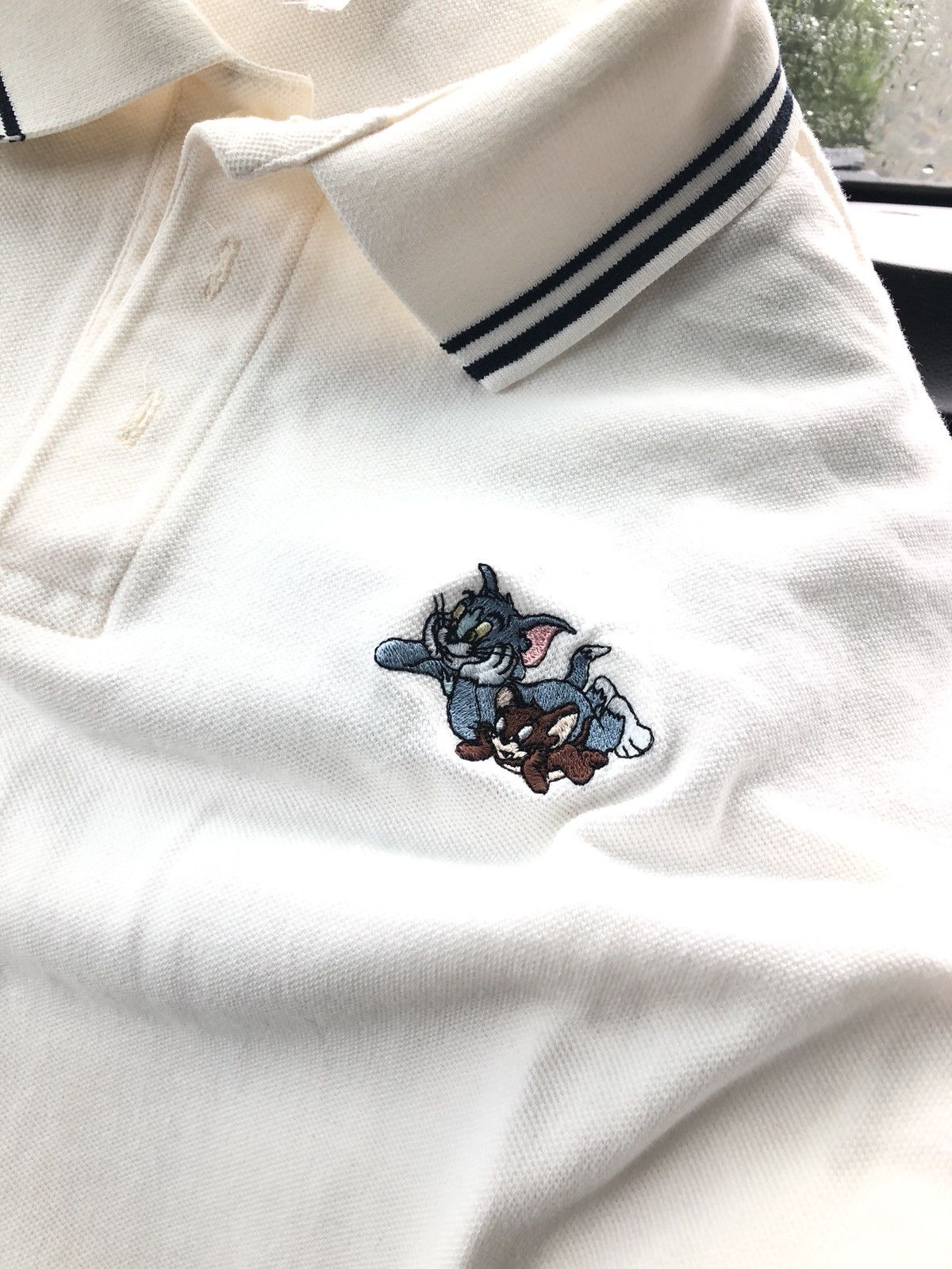 Vintage × Warner Bros Vintage Tom & Jerry Polo Size US M / EU 48-50 / 2 - 2 Thumbnail